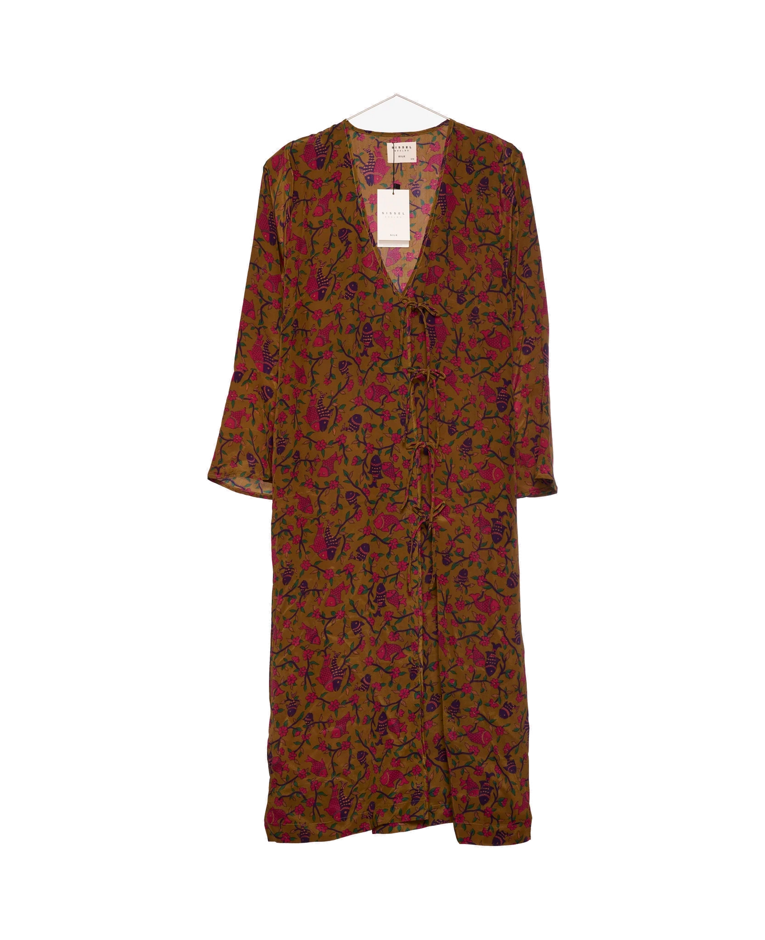 Kamela SILK Wrap Dress - No. 10