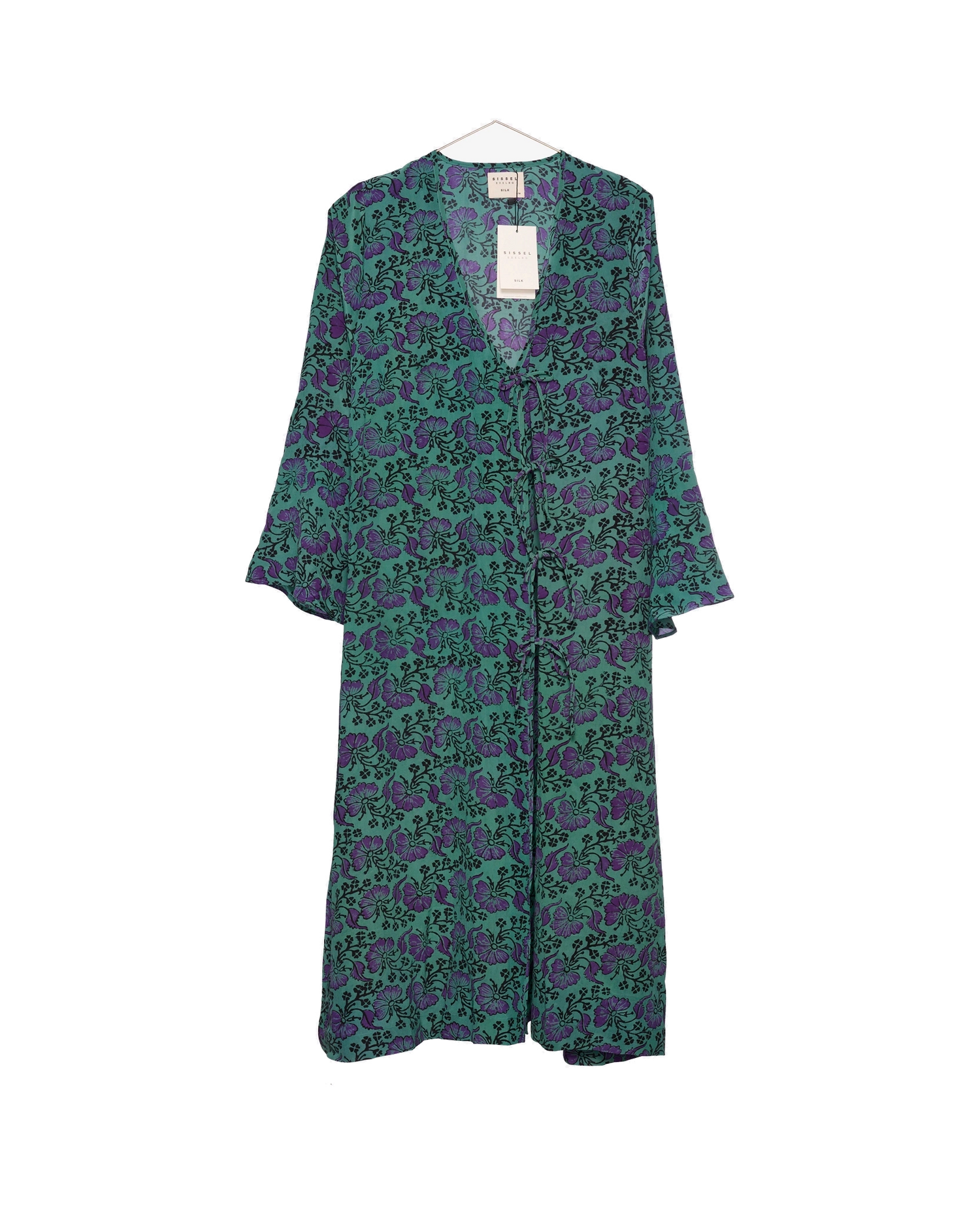 Kamela SILK Wrap Dress - No. 15