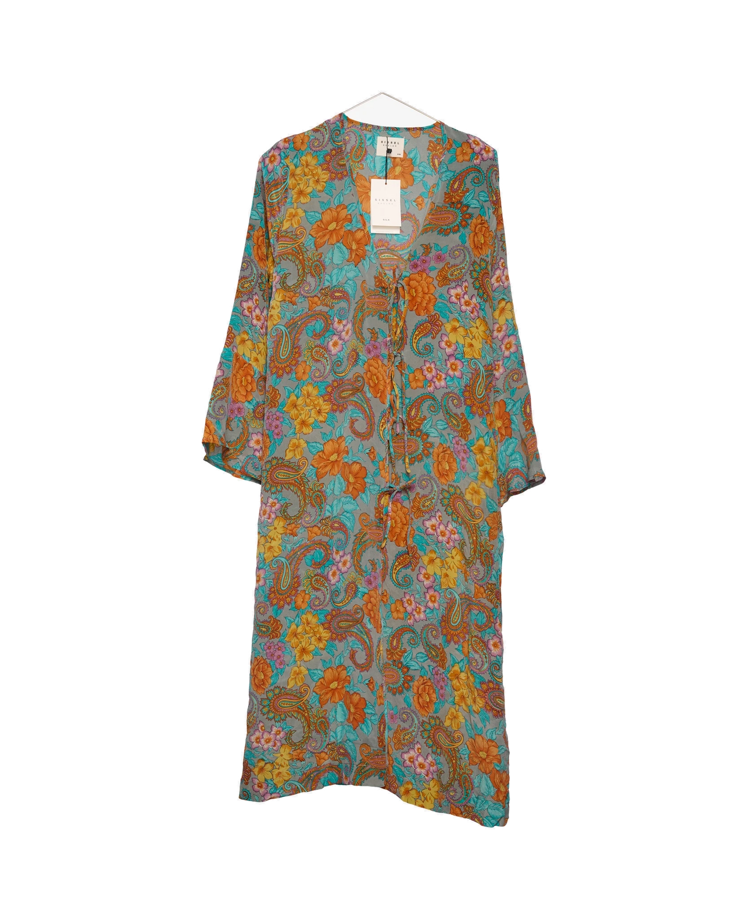 Kamela SILK Wrap Dress - No. 38