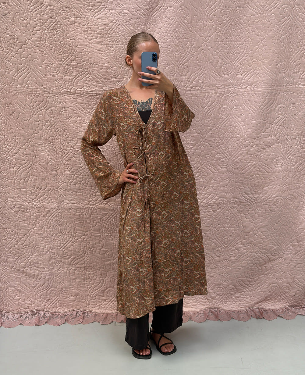 Kamela SILK Wrap Dress - No. 43