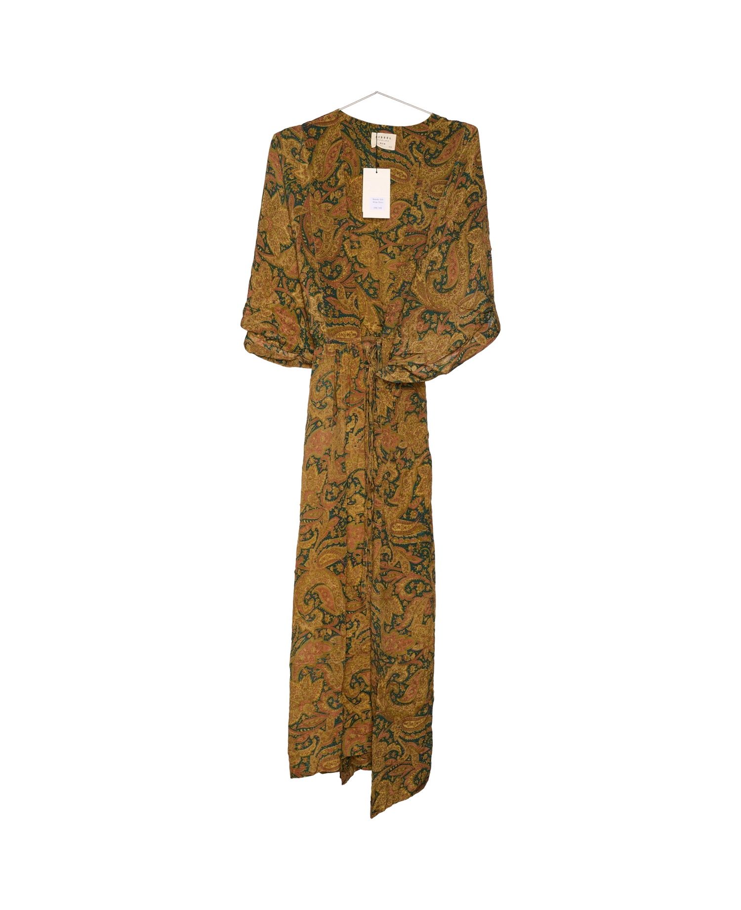 Brenda SILK Wrap Dress - No. 218