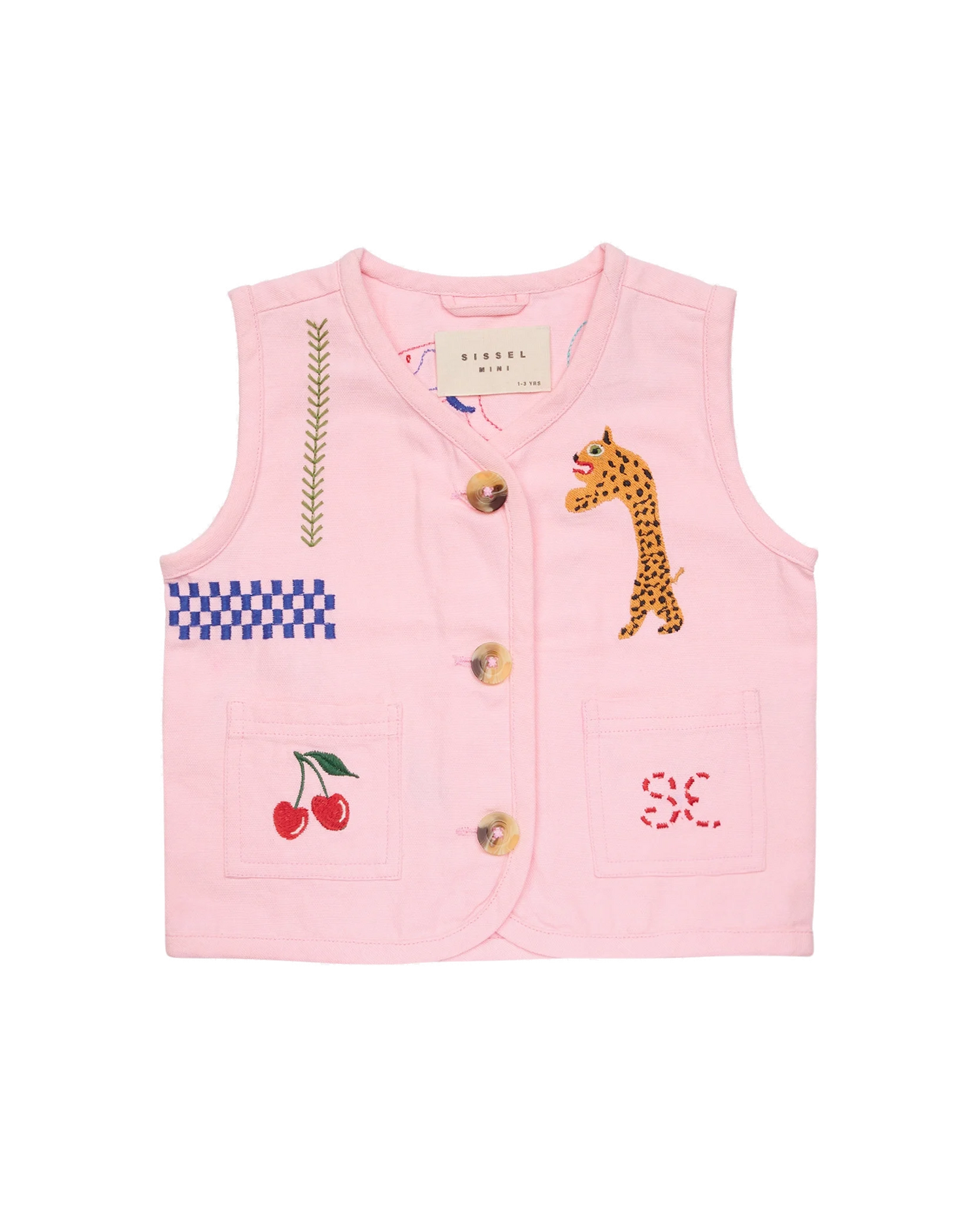 Ellie MINI Vest - Pink