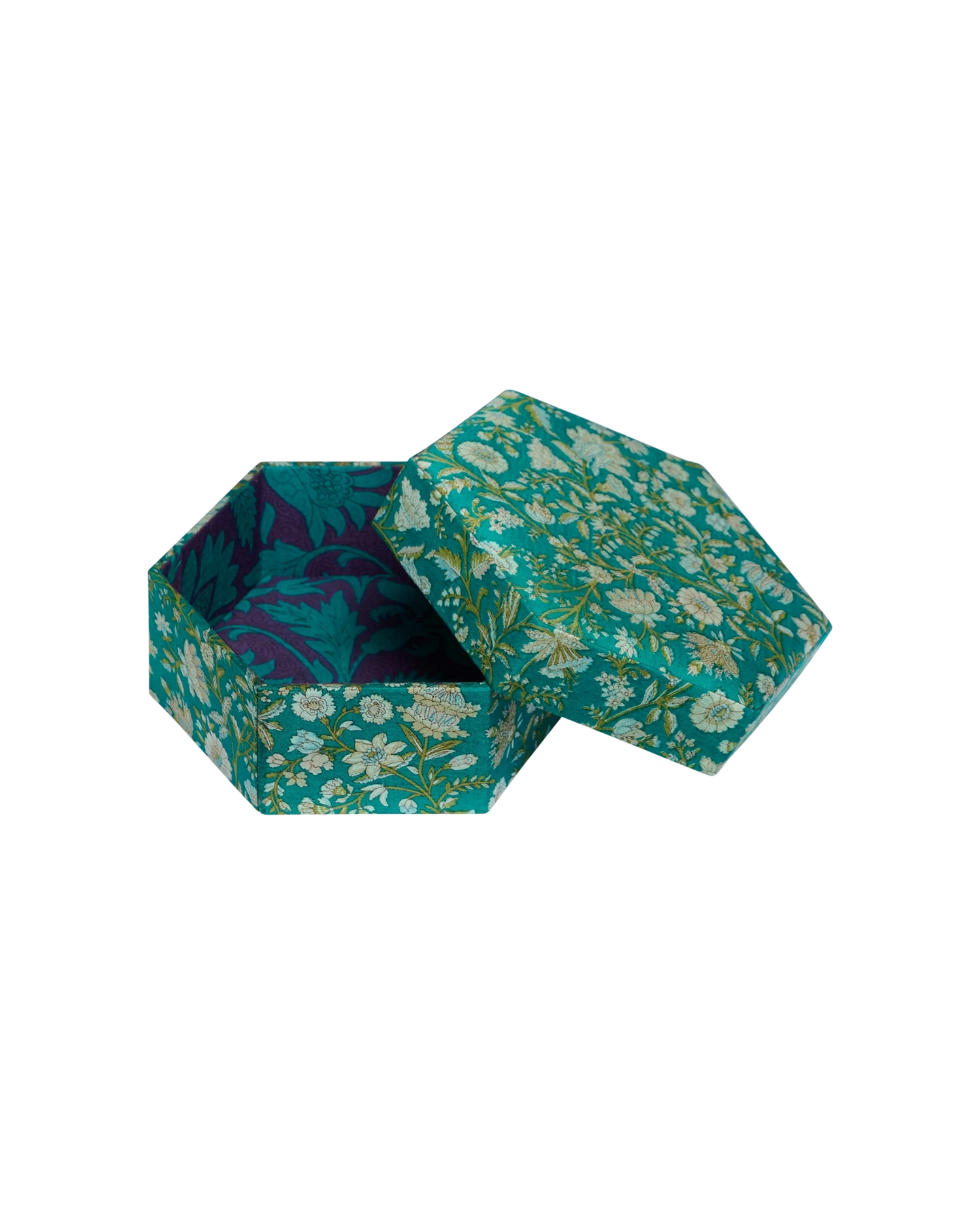 Susan Hexagon SILK Box - No. 13