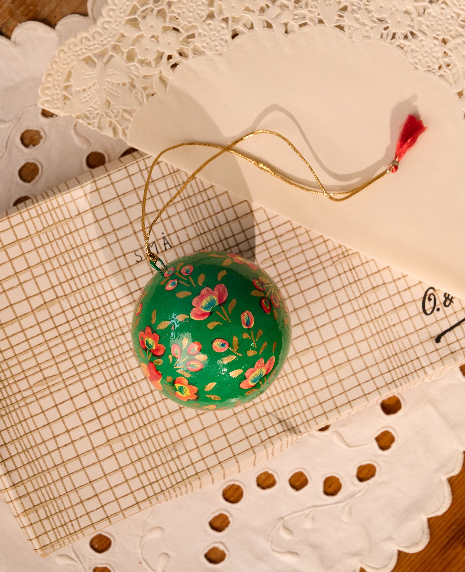 Handpainted Christmas Ornament - No. 113