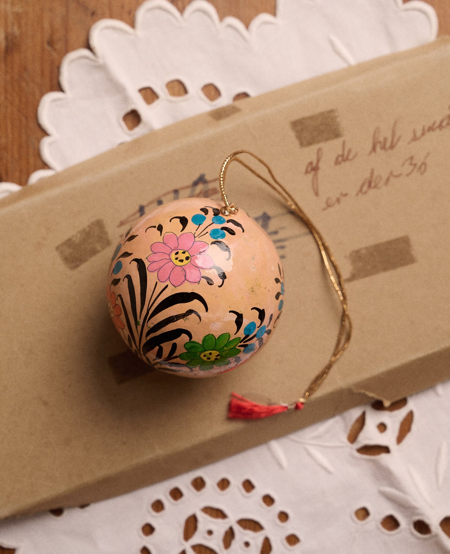 Handpainted Christmas Ornament - No. 117