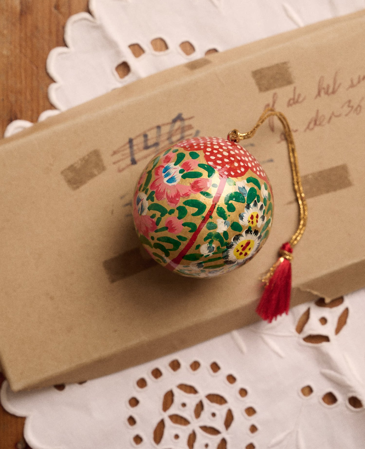 Handpainted Christmas Ornament - No. 129