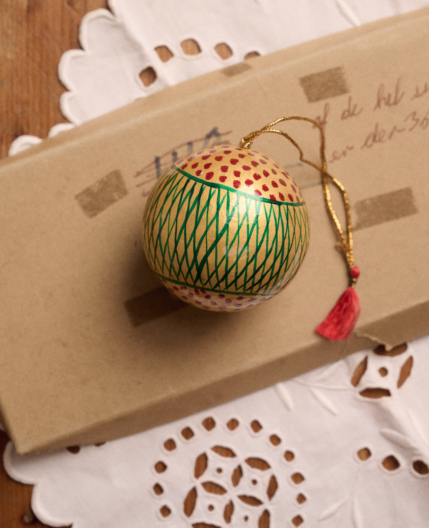Handpainted Christmas Ornament - No. 130