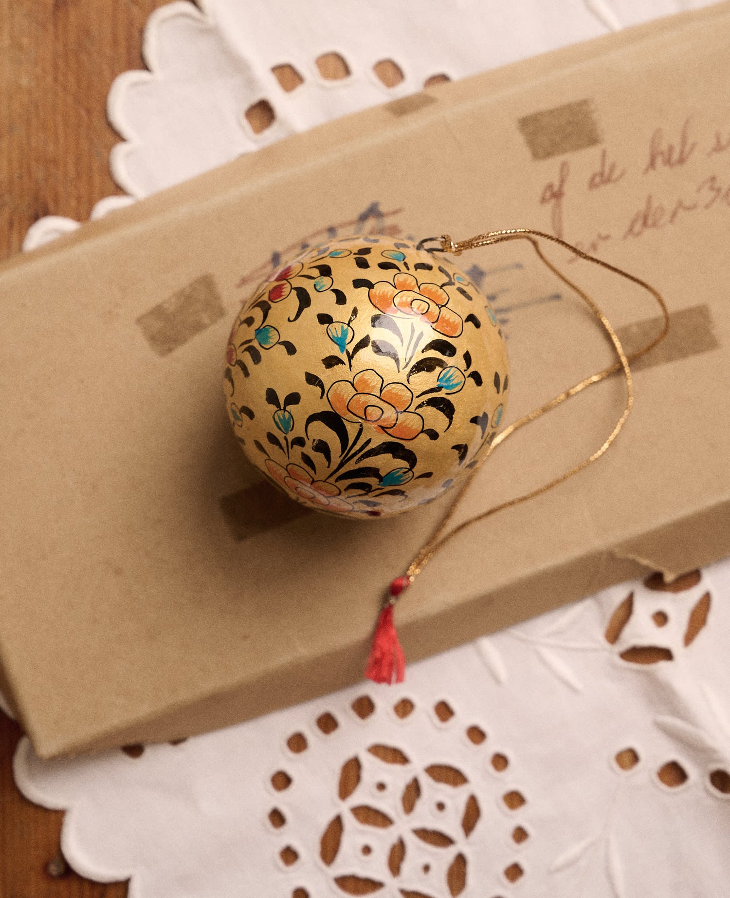 Handpainted Christmas Ornament - No. 132