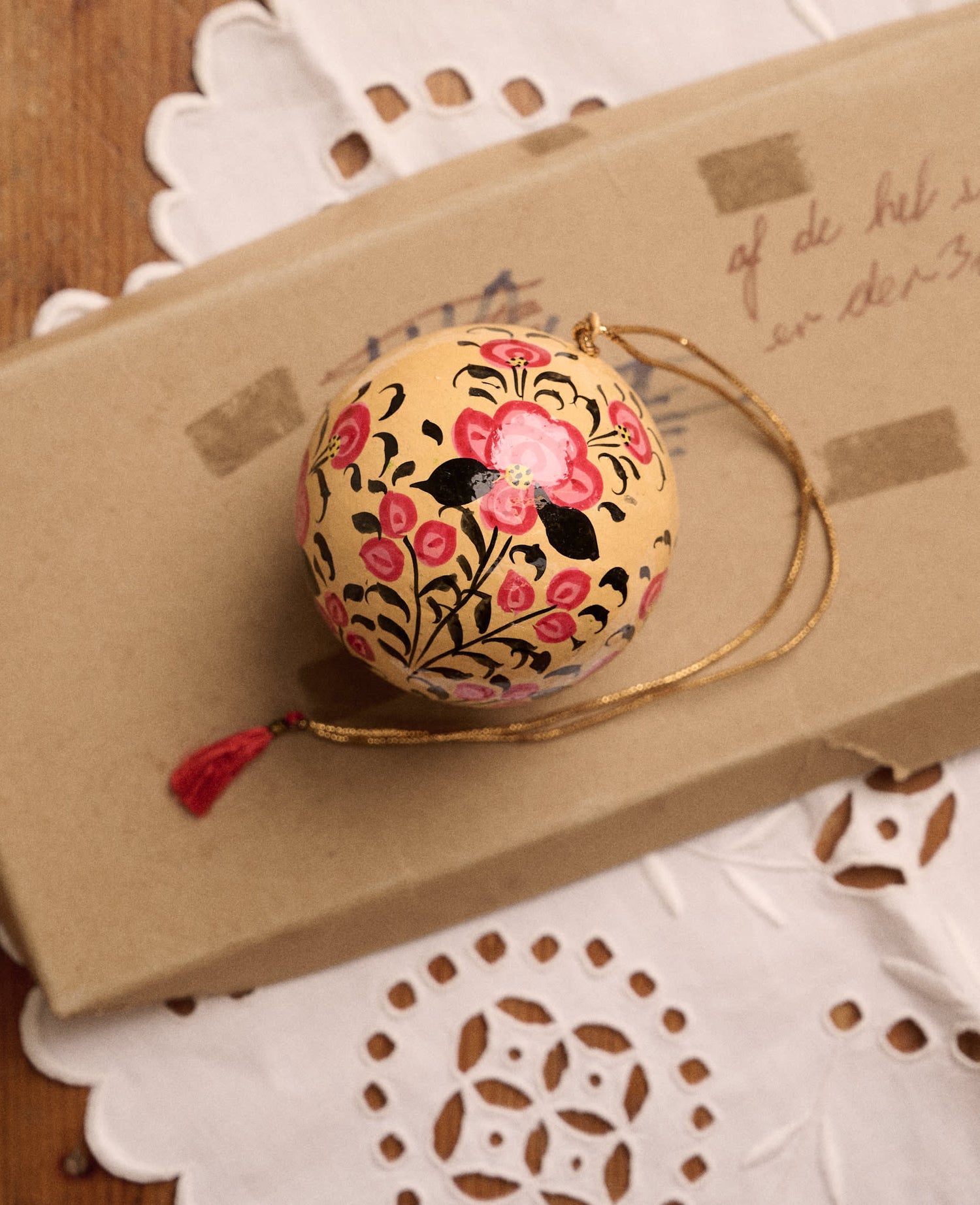 Handpainted Christmas Ornament - No. 134