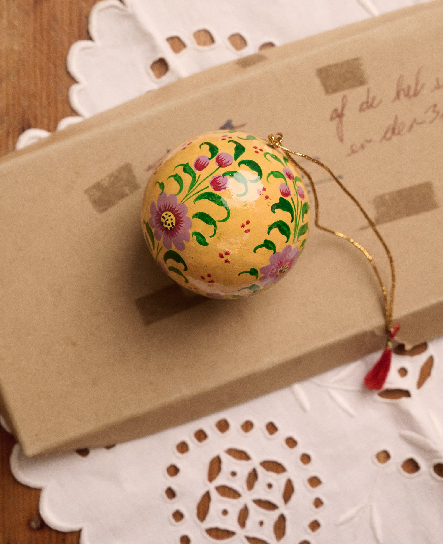 Handpainted Christmas Ornament - No. 154
