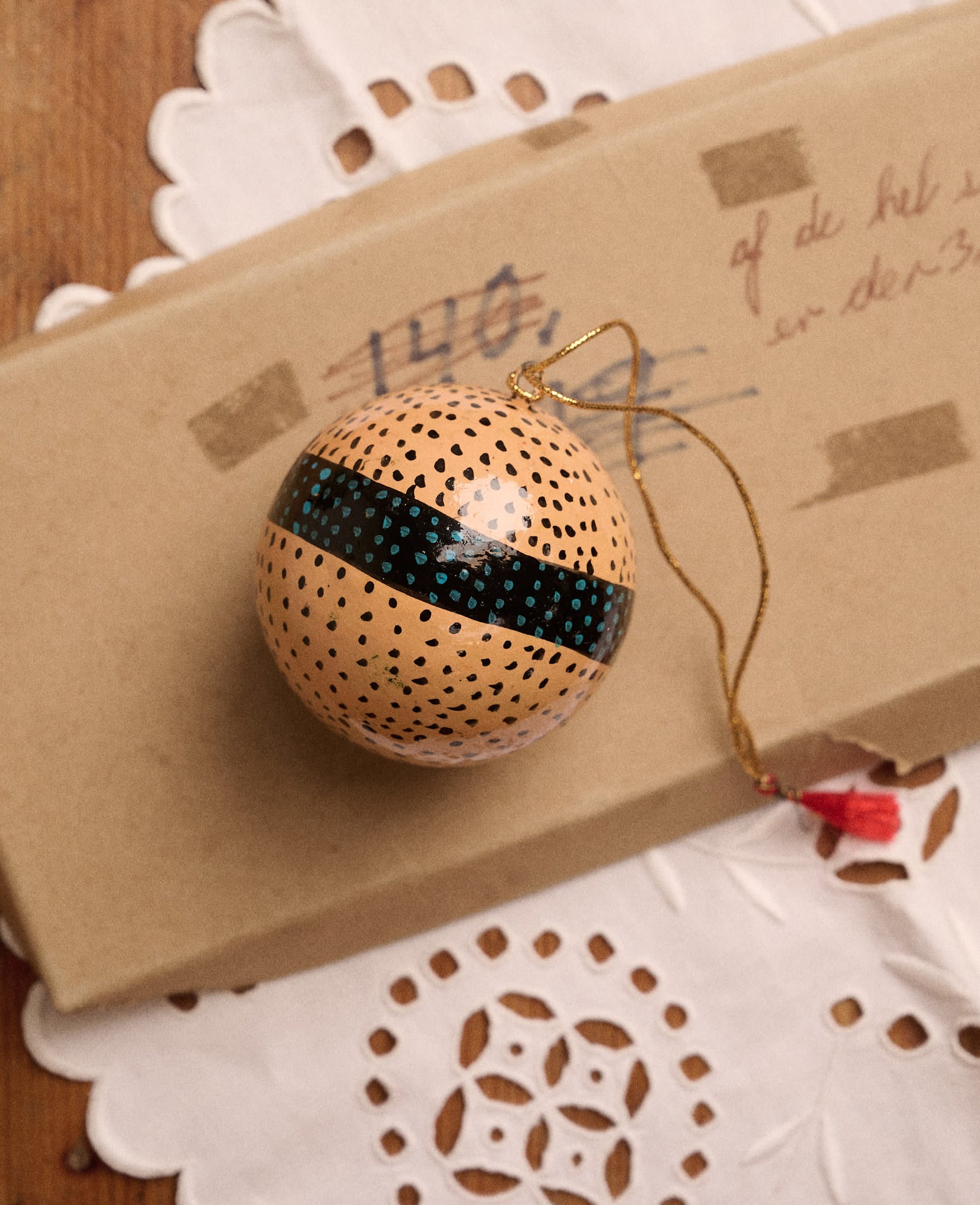 Handpainted Christmas Ornament - No. 157