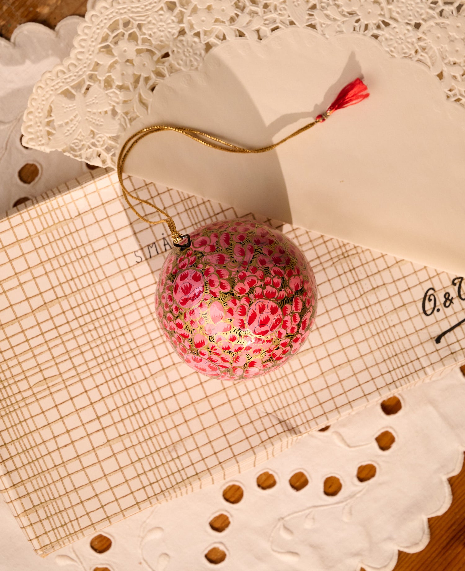 Handpainted Christmas Ornament - No. 44
