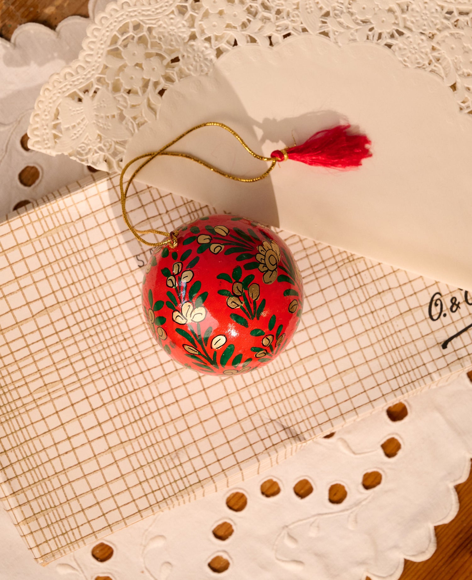 Handpainted Christmas Ornament - No. 63