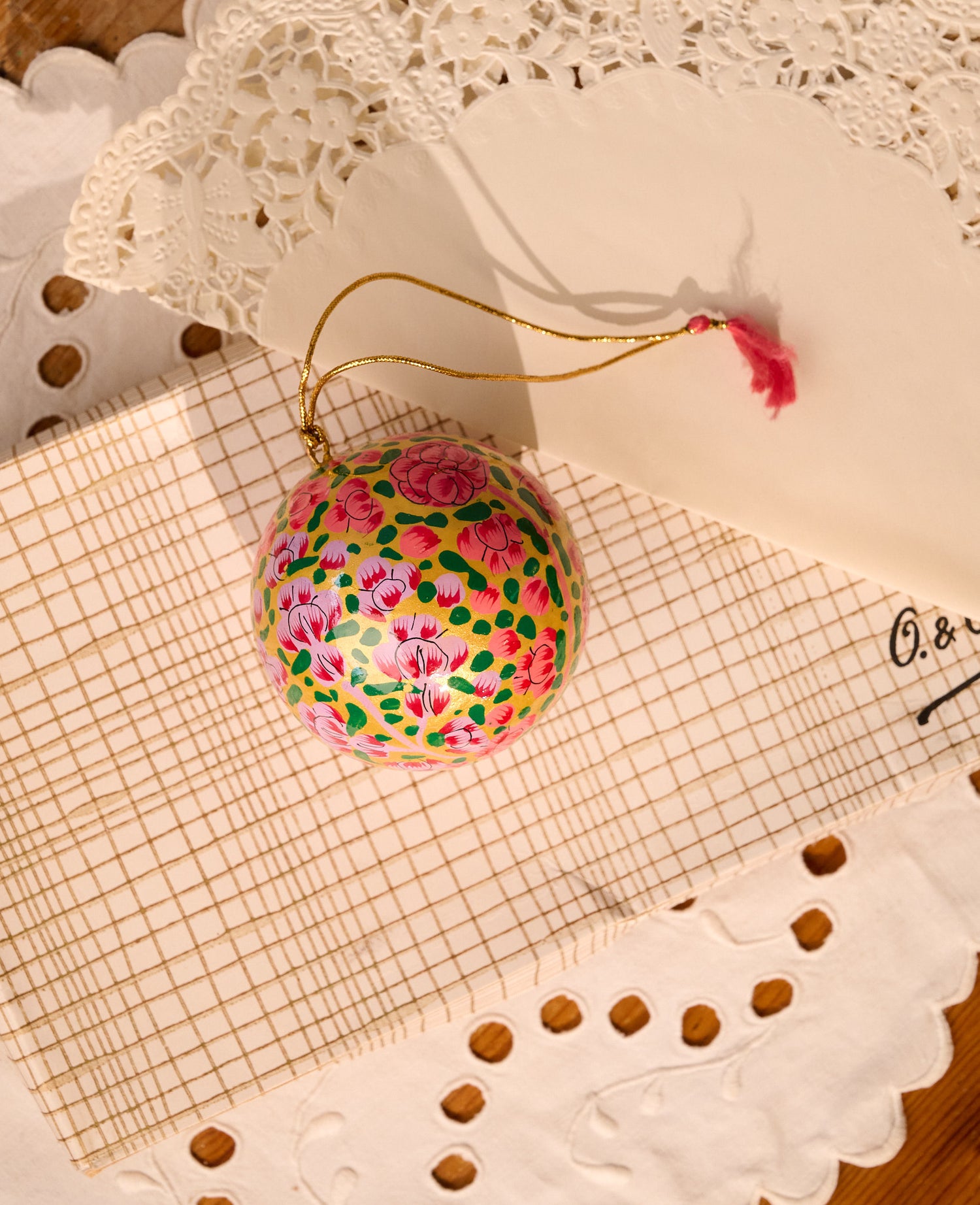 Handpainted Christmas Ornament - No. 66