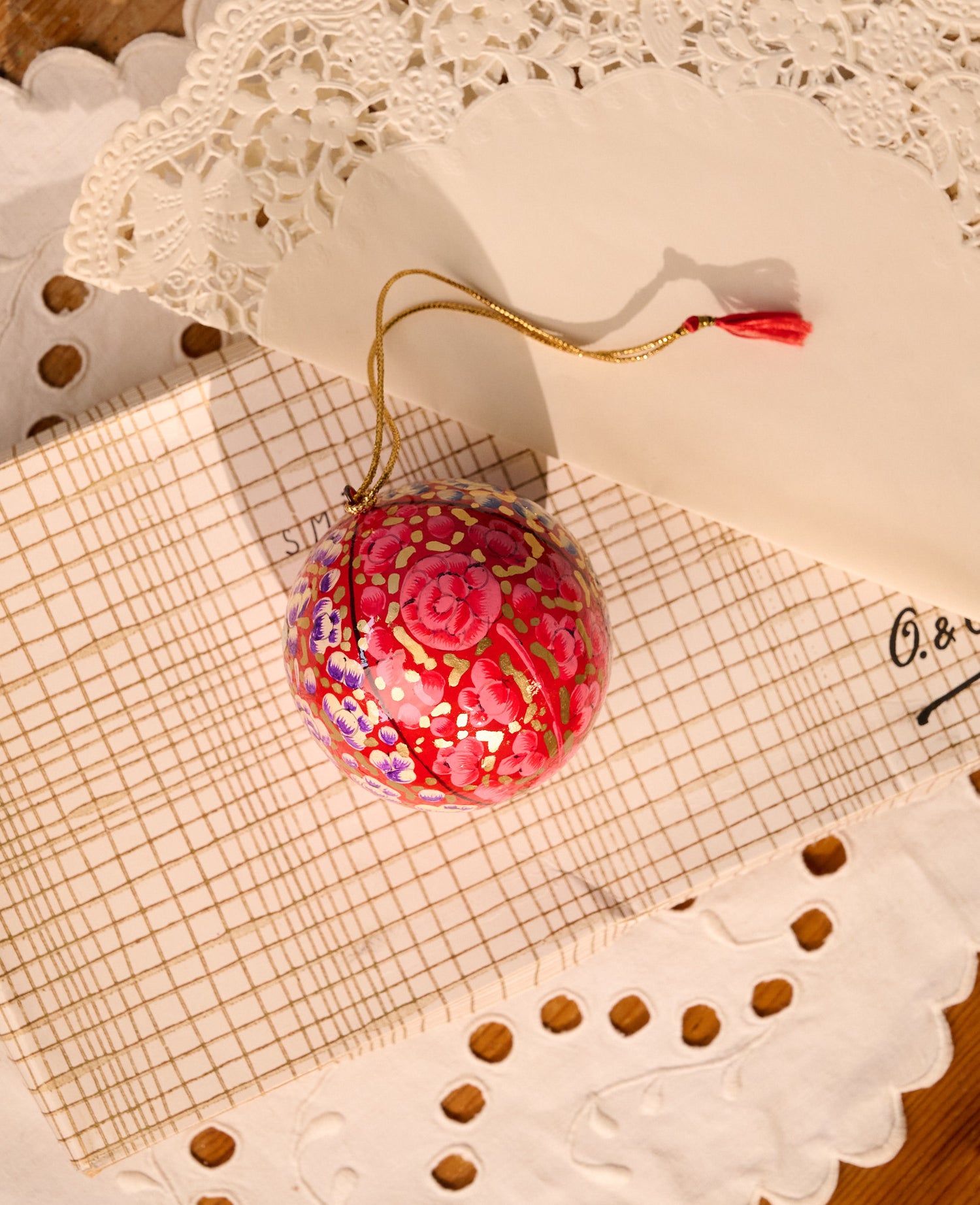Handpainted Christmas Ornament - No. 67