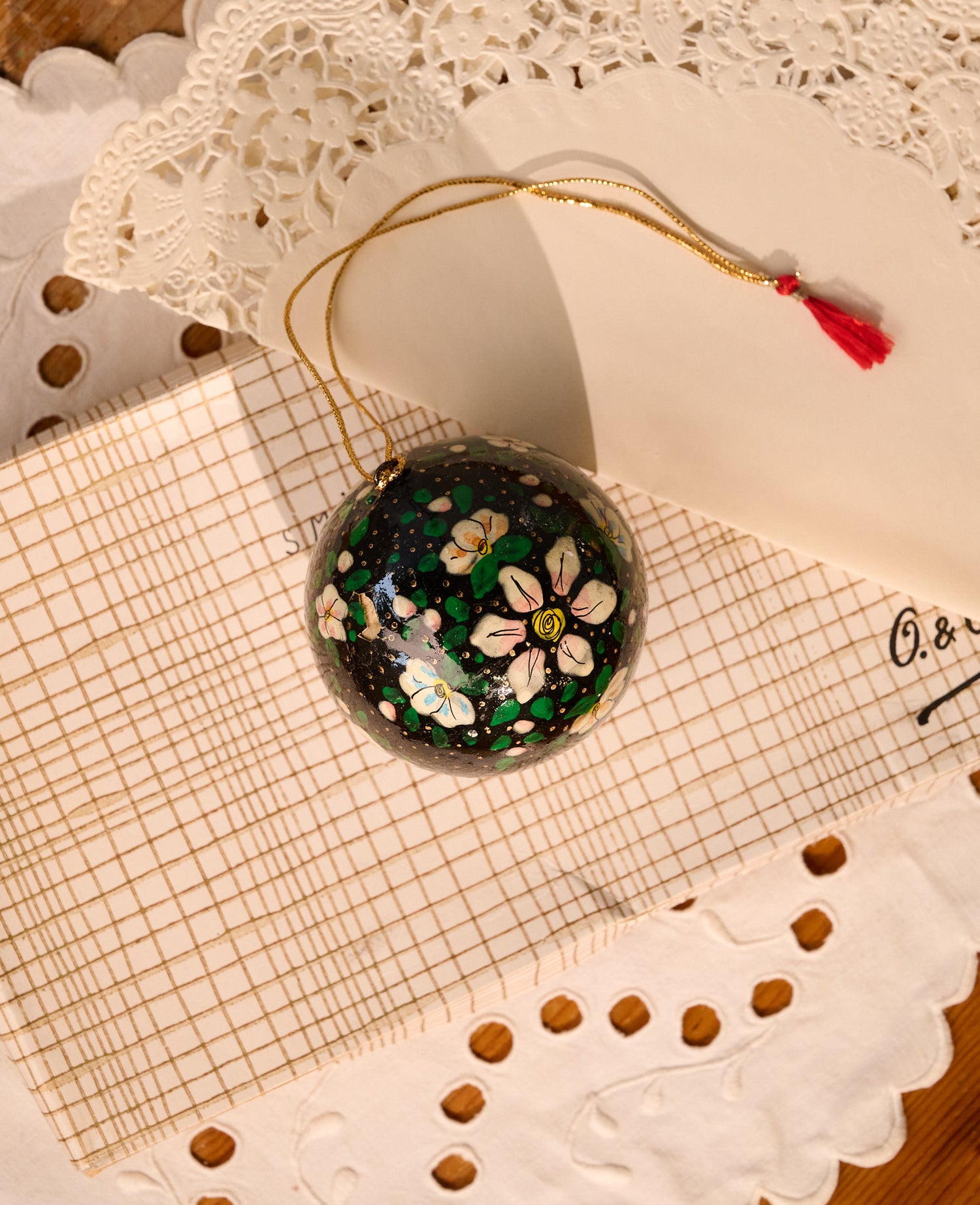 Handpainted Christmas Ornament - No. 68
