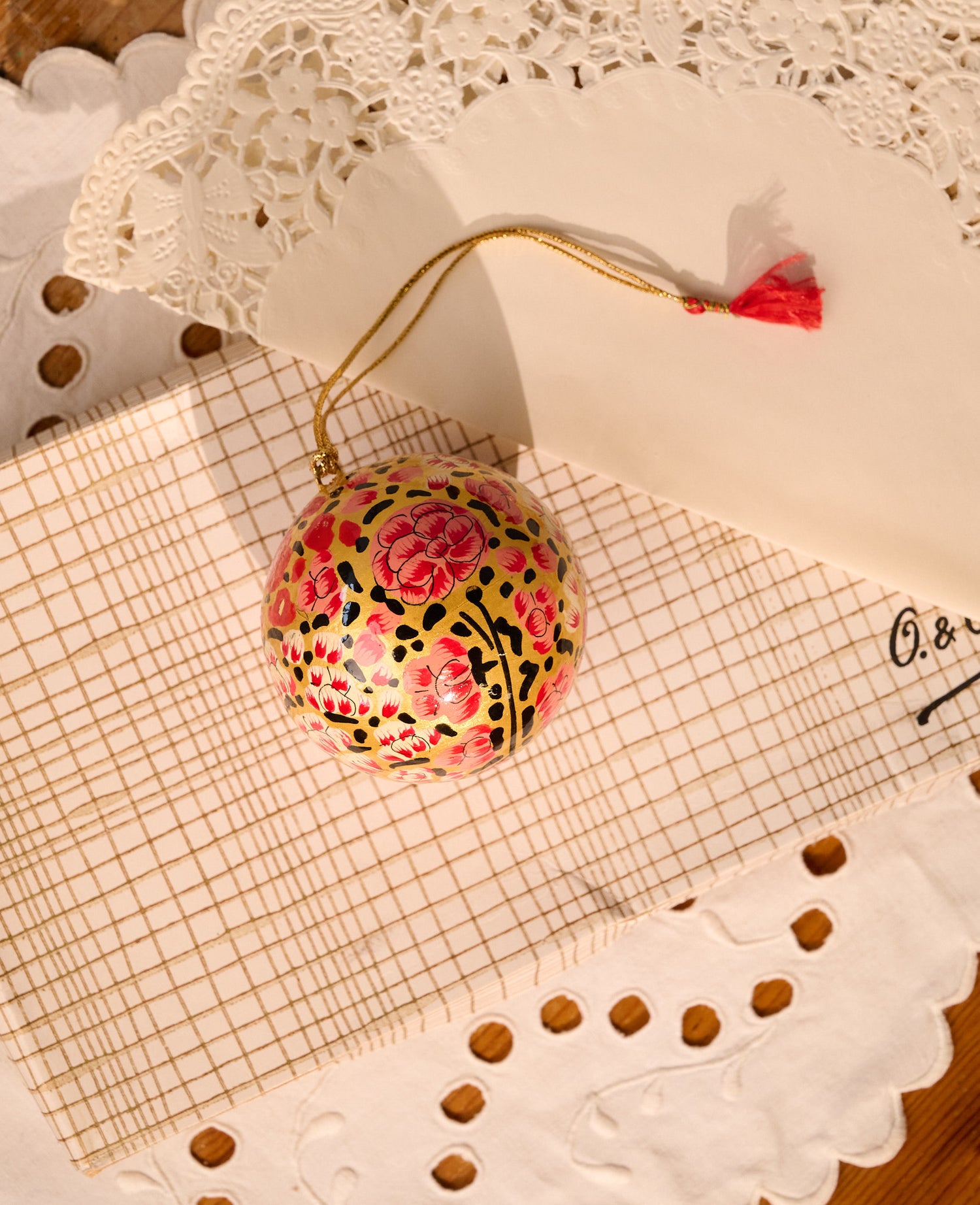 Handpainted Christmas Ornament - No. 69