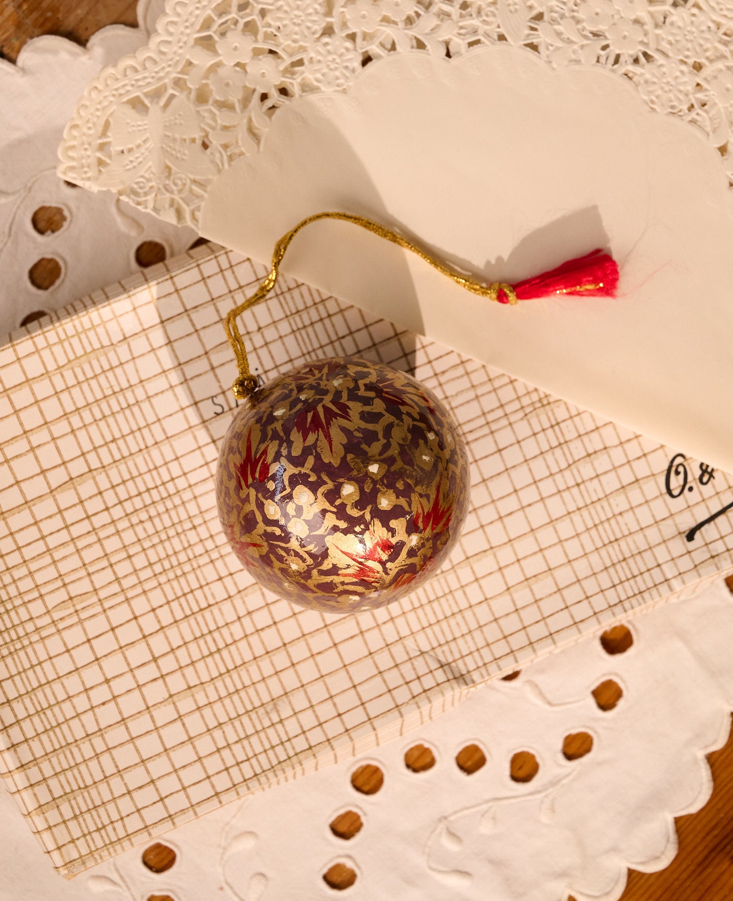 Handpainted Christmas Ornament - No. 82
