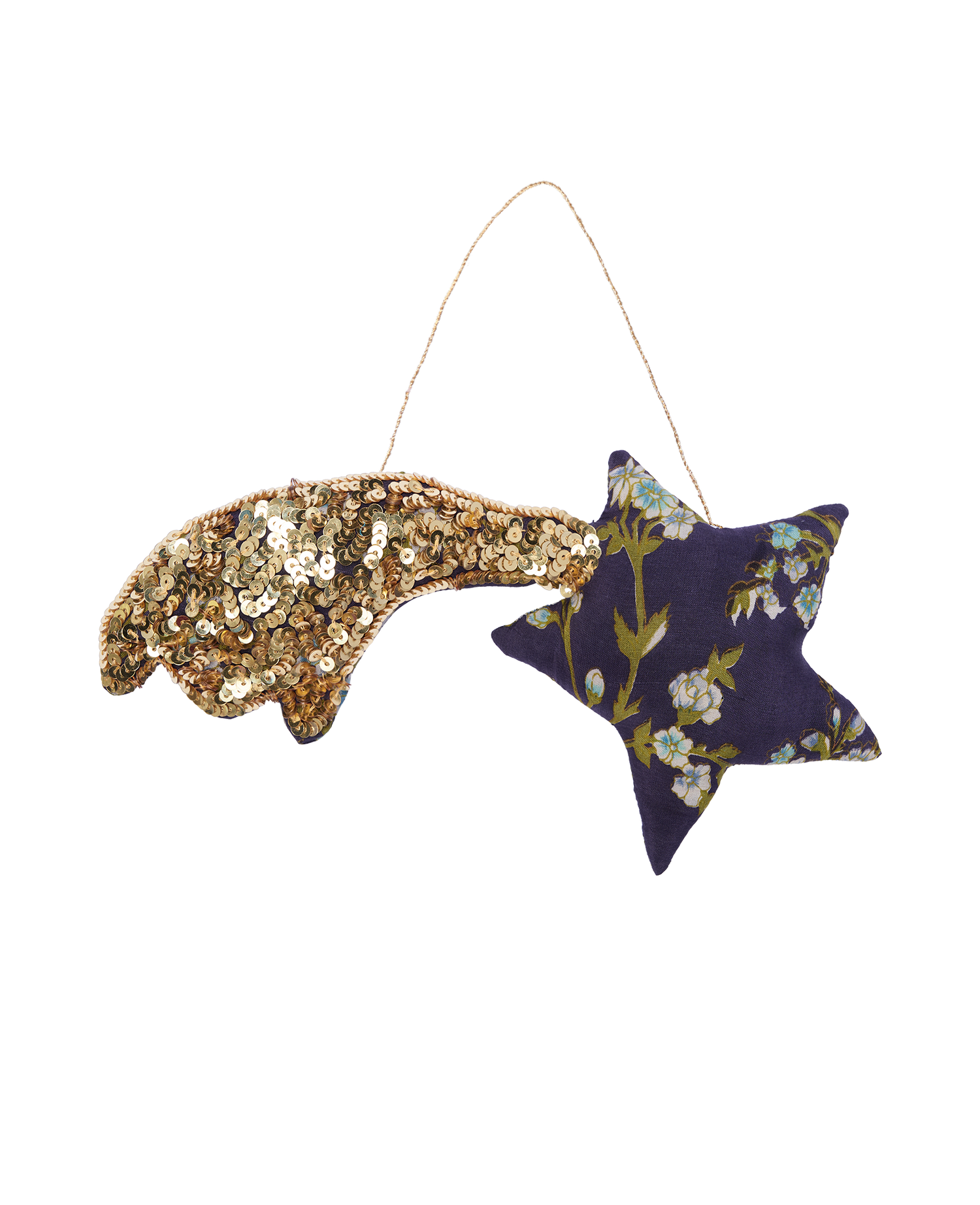 Shooting Star SILK Ornament - No. 43