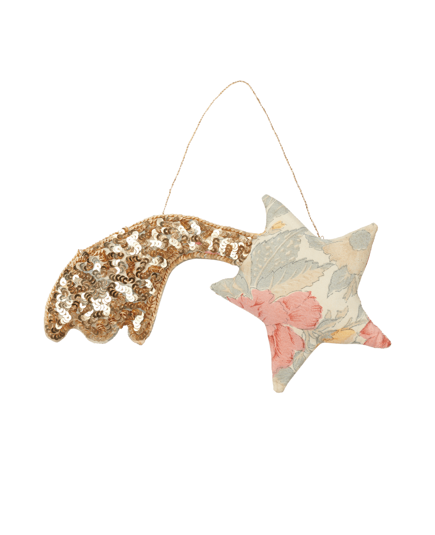 Shooting Star SILK Ornament - No. 4