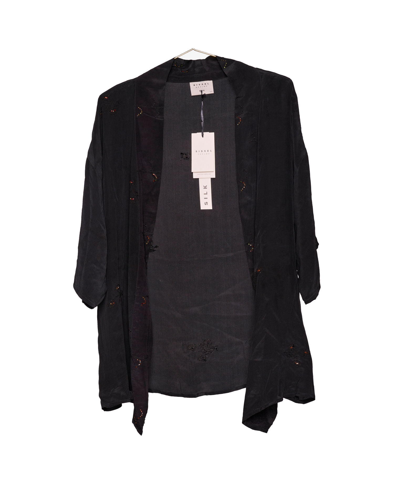 Lotus Noir SILK Kimono - No. 4