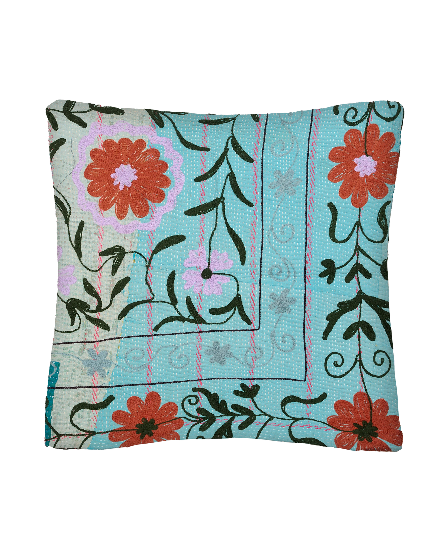 Karma Suzani Pillow Case (50 x 50) - No. 103