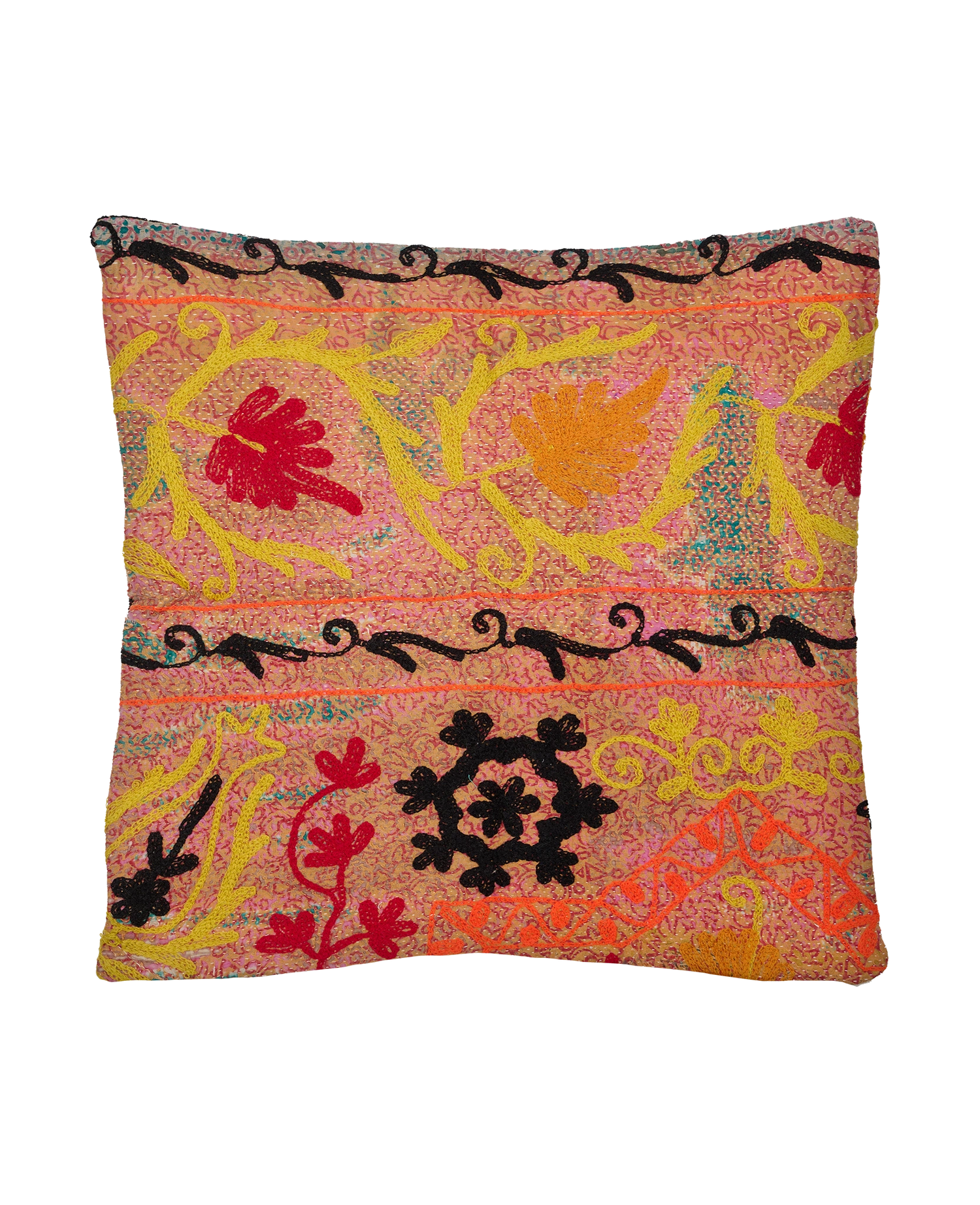 Karma Suzani Pillow Case (50 x 50) - No. 106