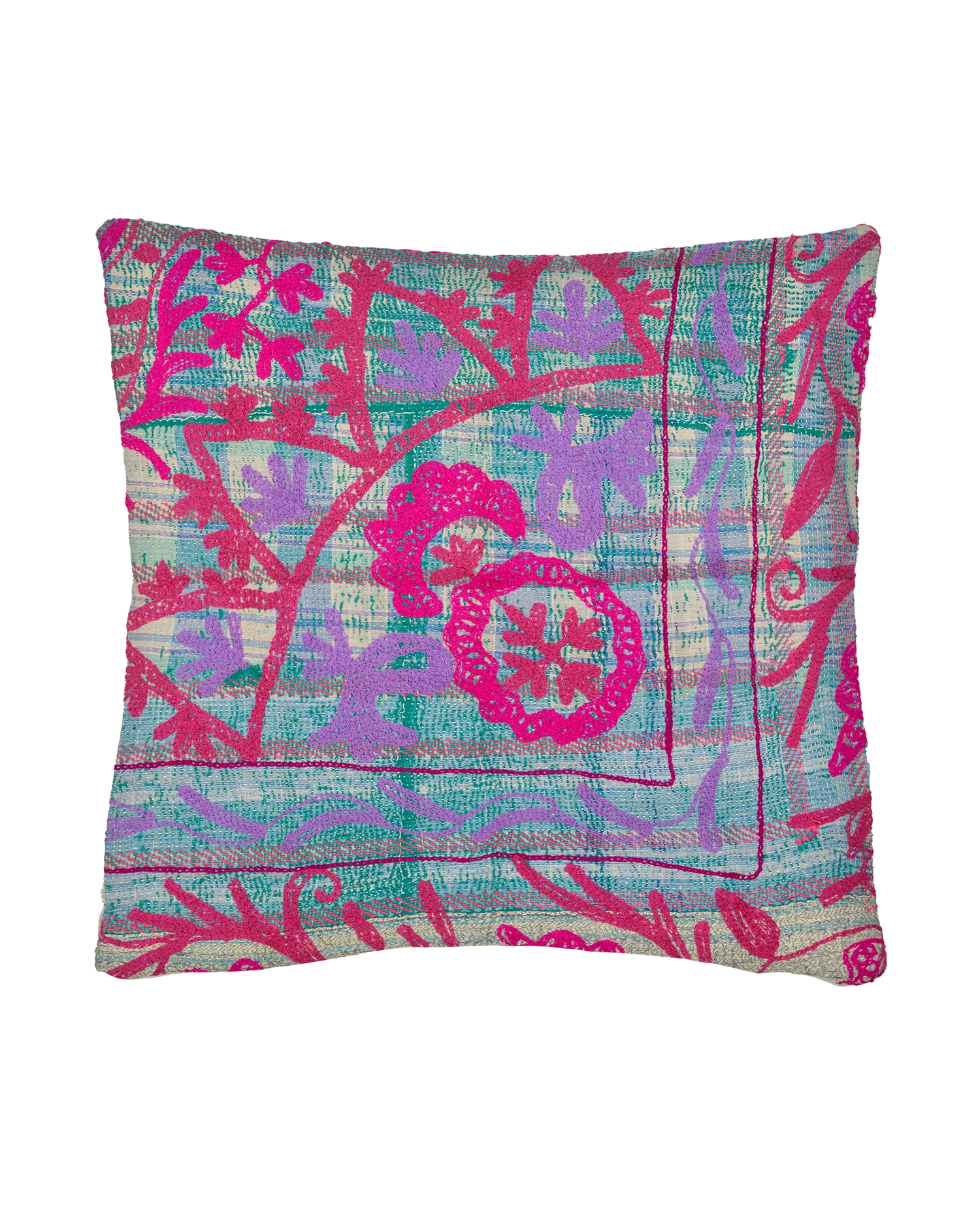Karma Suzani Pillow Case (50 x 50) - No. 107