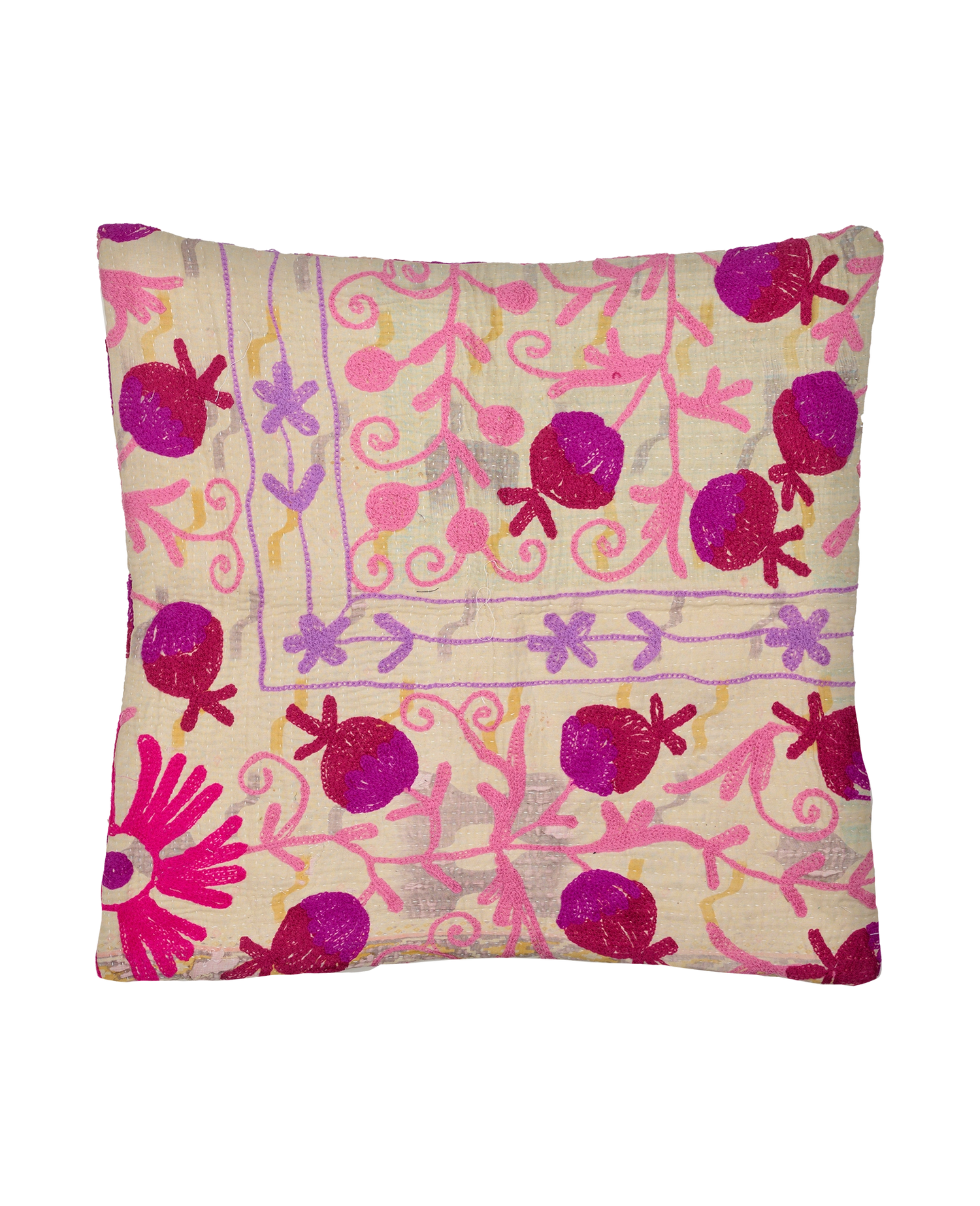 Karma Suzani Pillow Case (50 x 50) - No. 109
