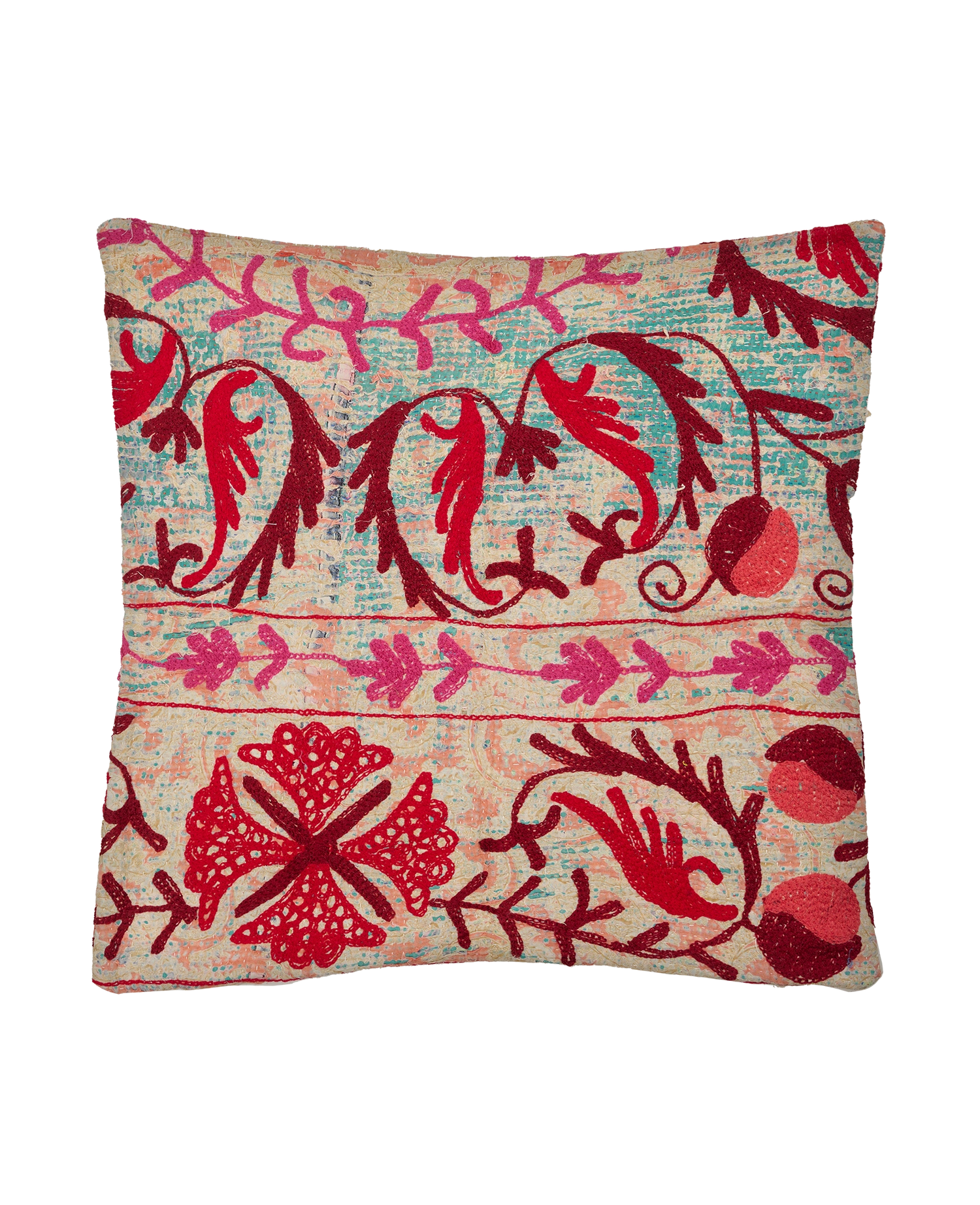 Karma Suzani Pillow Case (50 x 50) - No. 112