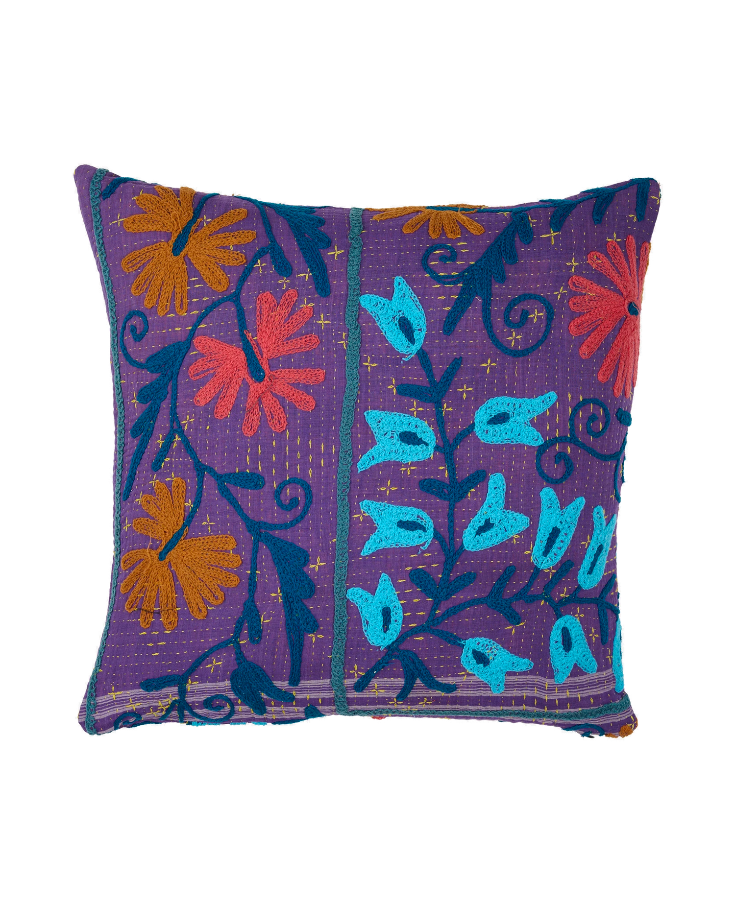 Karma Suzani Pillow Case (50 x 50) - No. 12