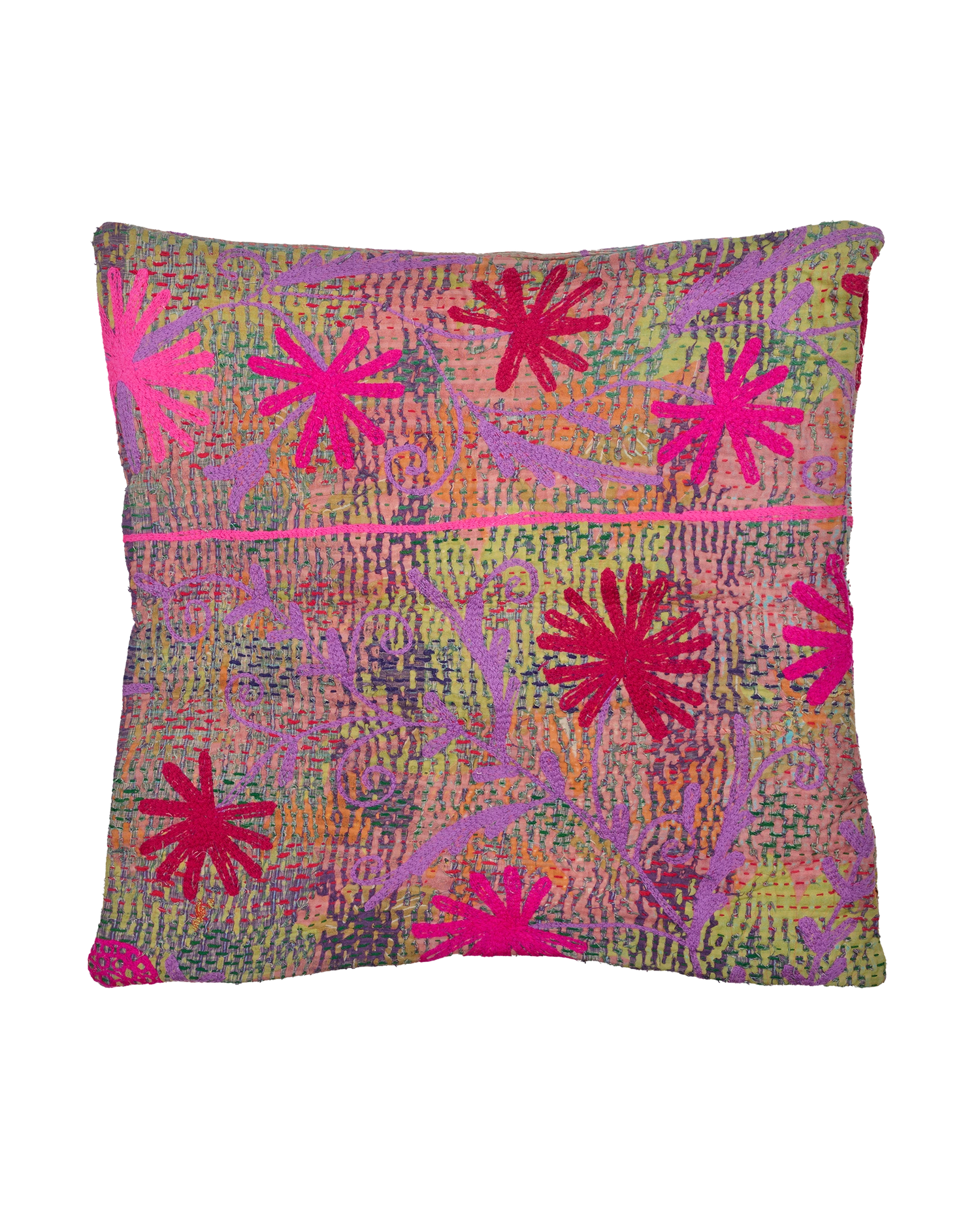 Karma Suzani Pillow Case (50 x 50) - No. 126