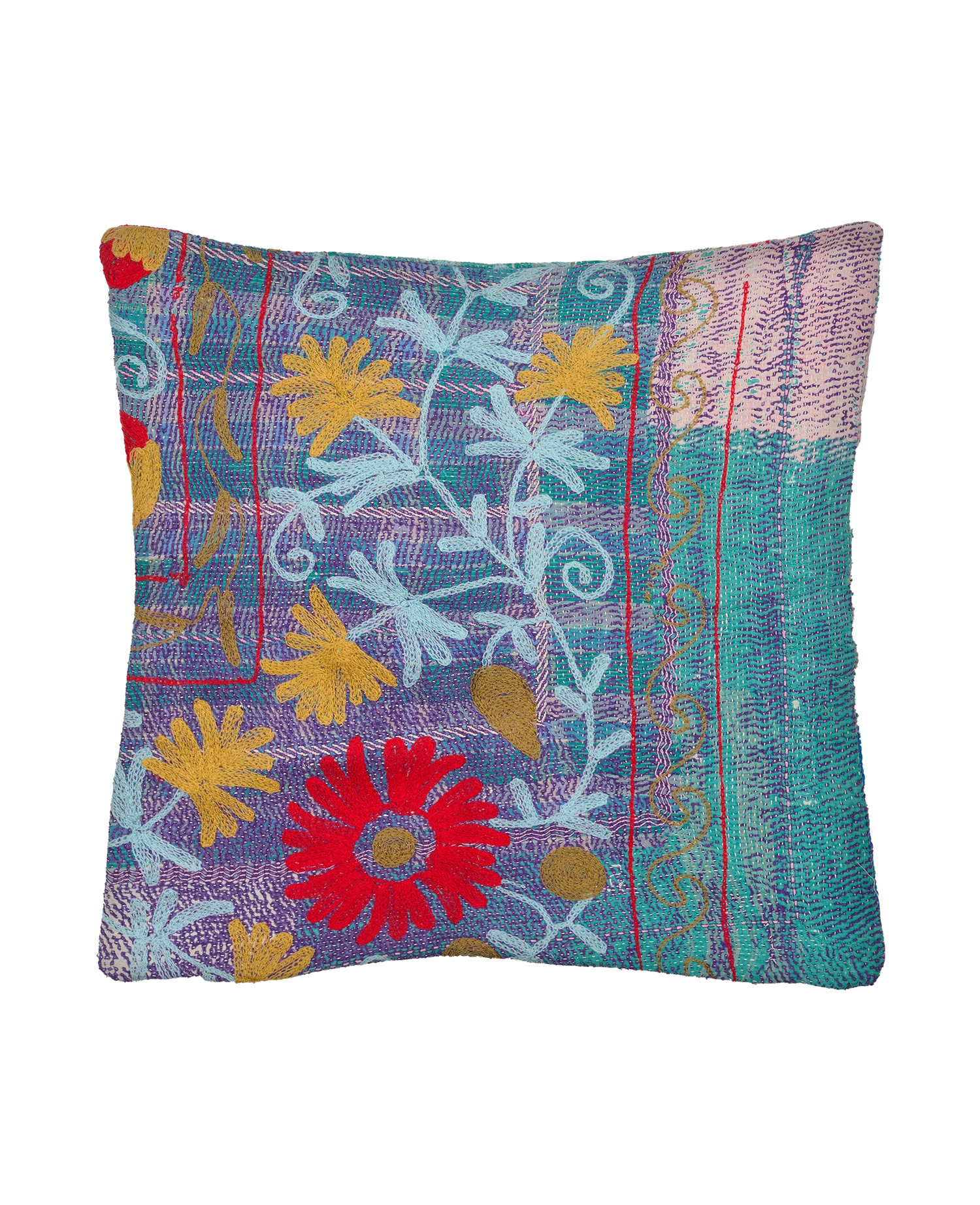 Karma Suzani Pillow Case (50 x 50) - No. 130