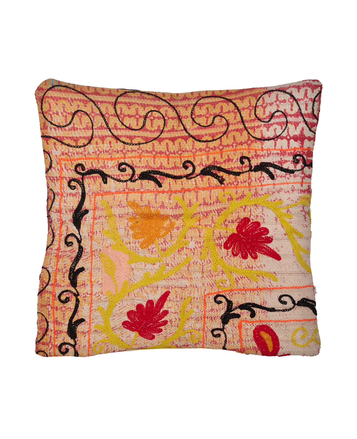 Karma Suzani Pillow Case (50 x 50) - No. 133