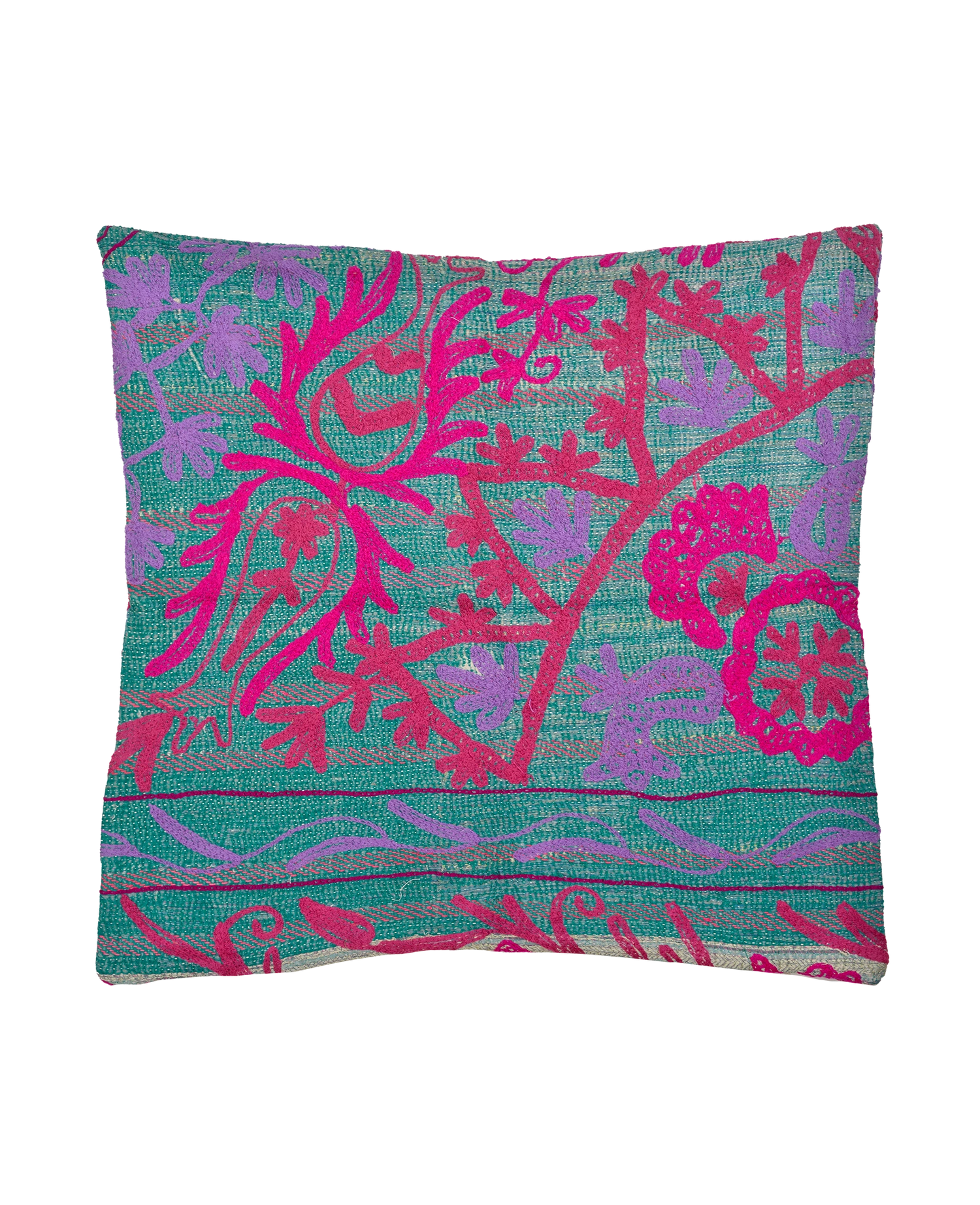 Karma Suzani Pillow Case (50 x 50) - No. 134