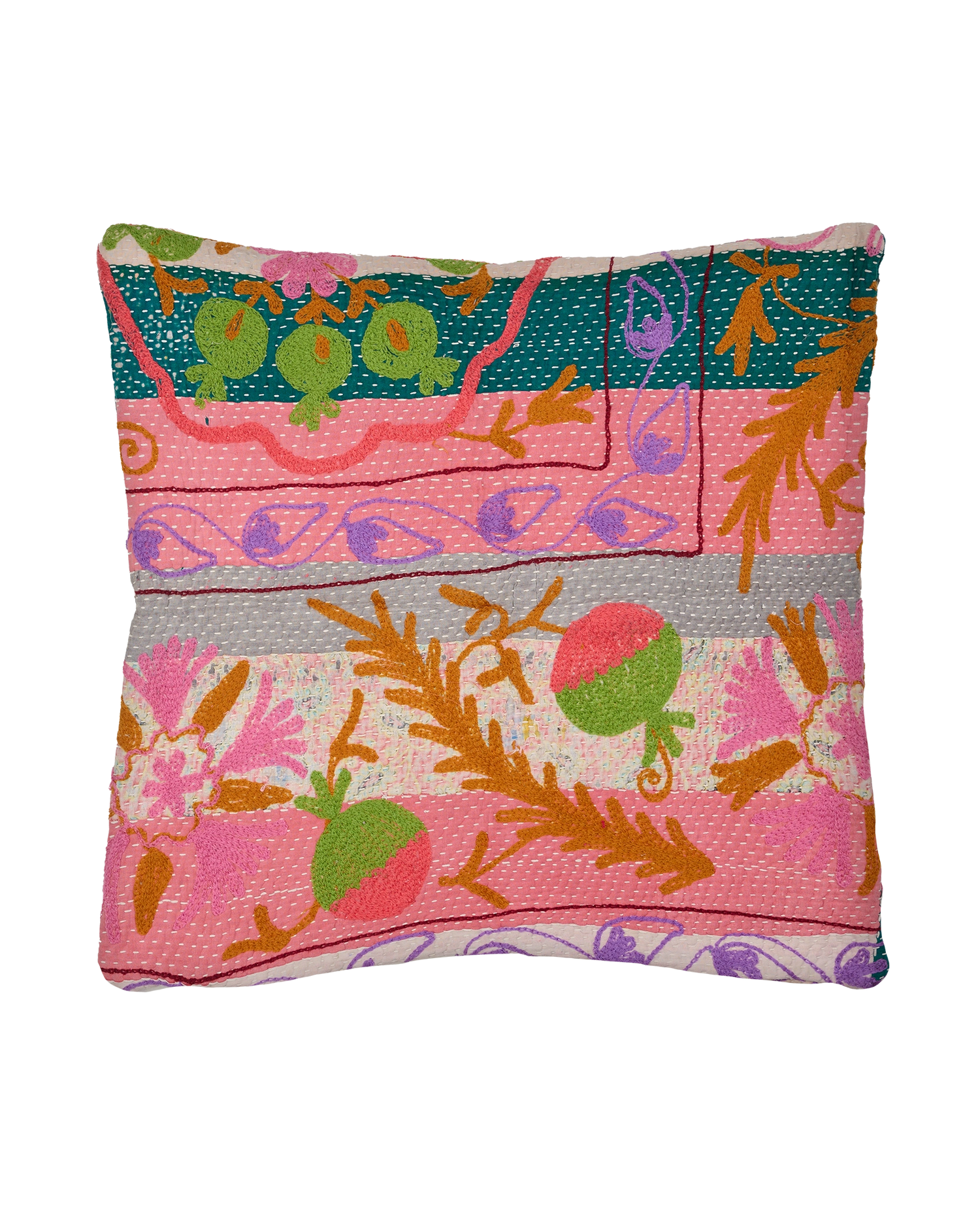 Karma Suzani Pillow Case (50 x 50) - No. 135