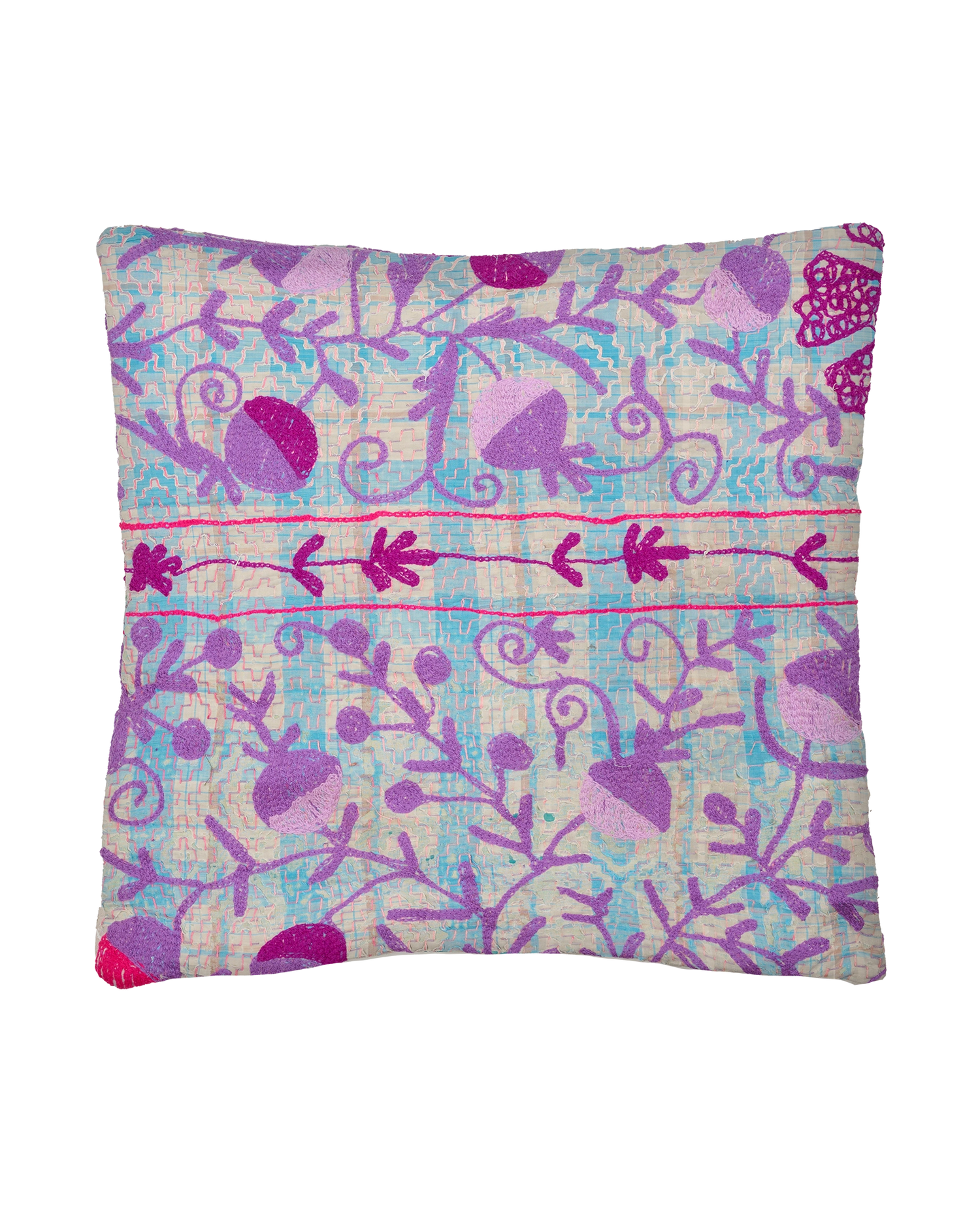 Karma Suzani Pillow Case (50 x 50) - No. 136