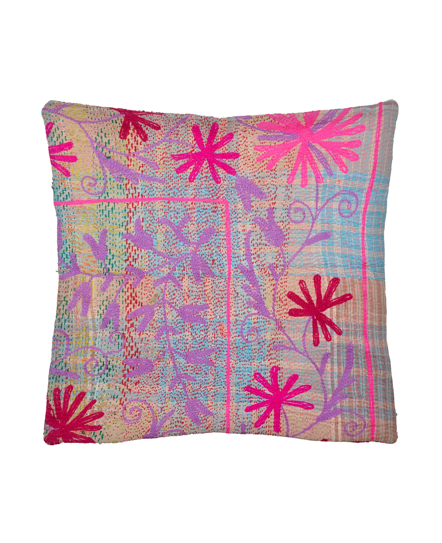 Karma Suzani Pillow Case (50 x 50) - No. 137