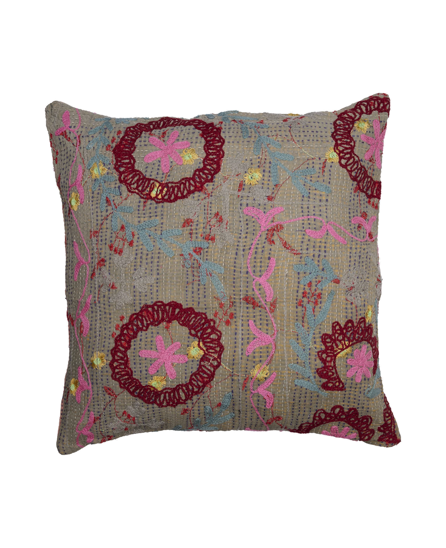 Karma Suzani Pillow Case (50 x 50) - No. 20