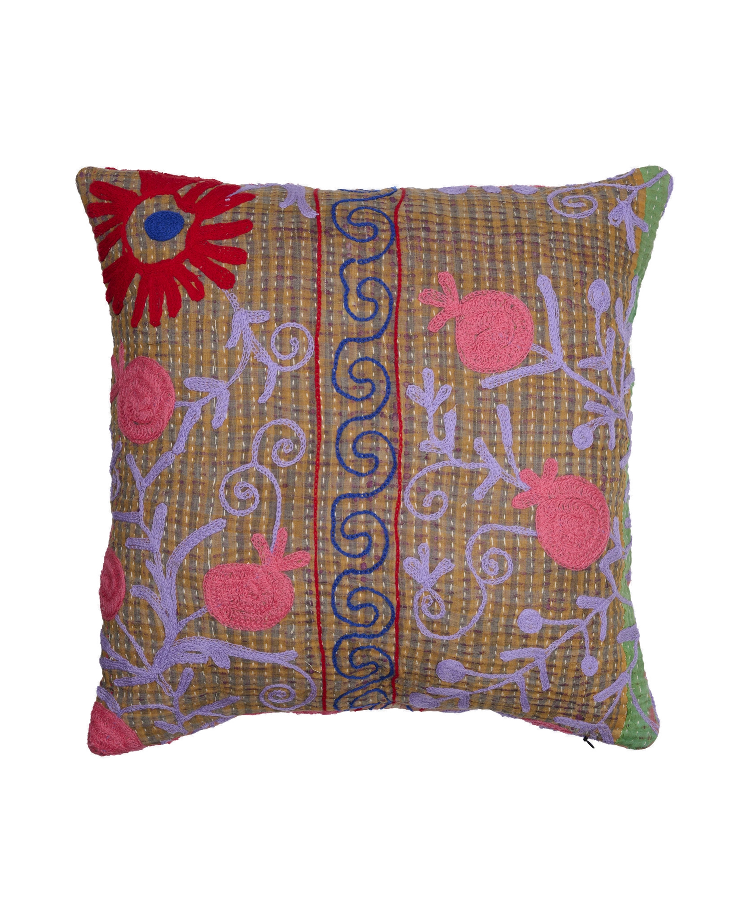 Karma Suzani Pillow Case (50 x 50) - No. 23