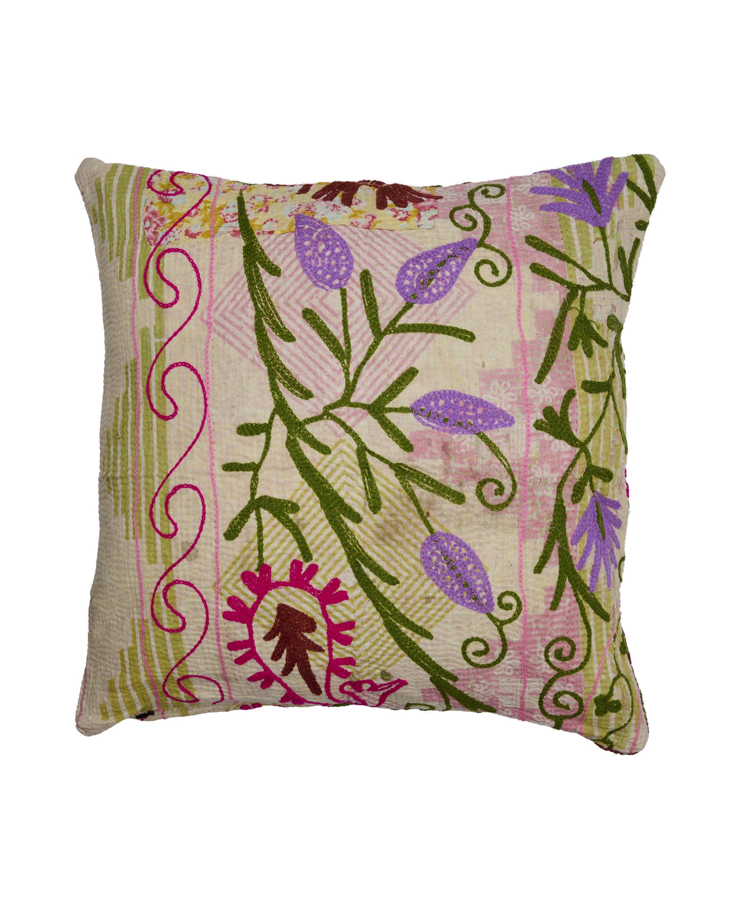 Karma Suzani Pillow Case (50 x 50) - No. 24