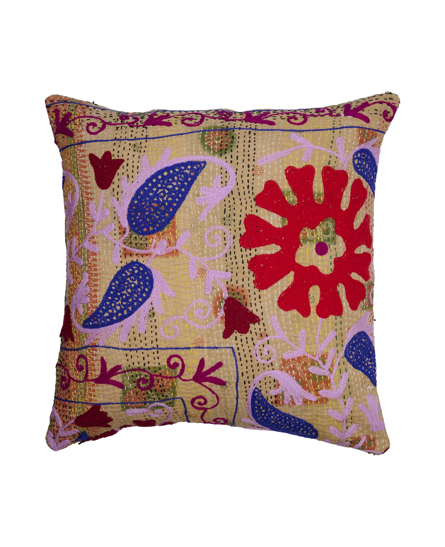 Karma Suzani Pillow Case (50 x 50) - No. 25