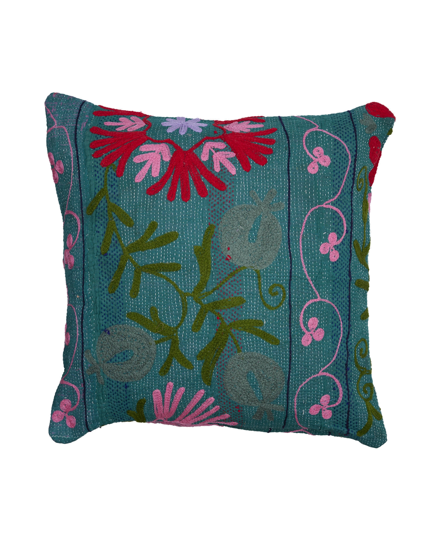 Karma Suzani Pillow Case (50 x 50) - No. 3