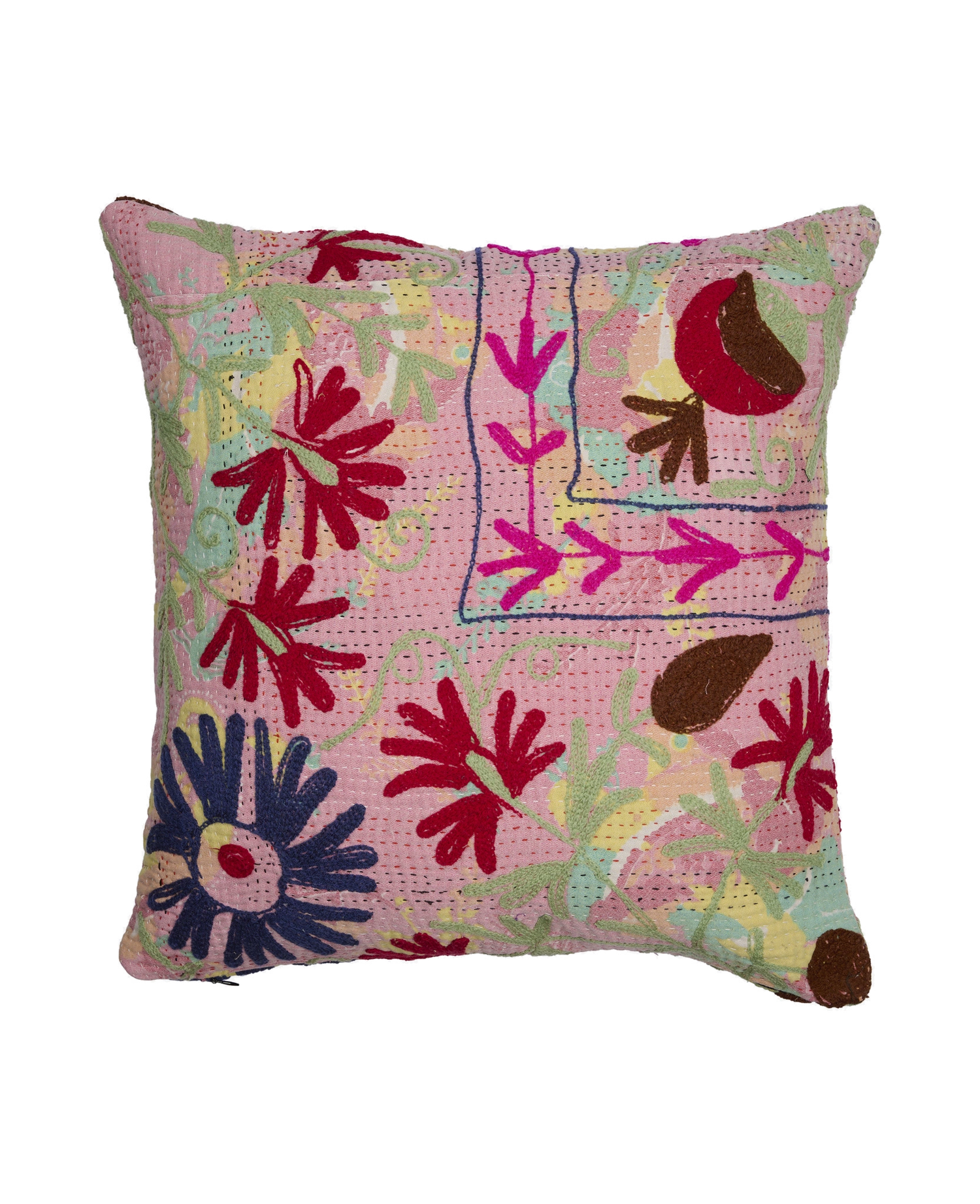 Karma Suzani Pillow Case (50 x 50) - No. 30