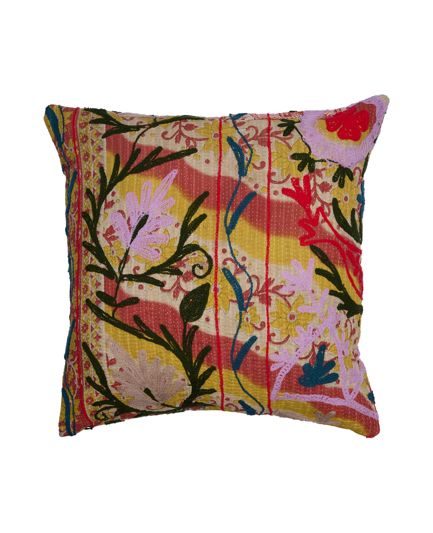 Karma Suzani Pillow Case (50 x 50) - No. 43