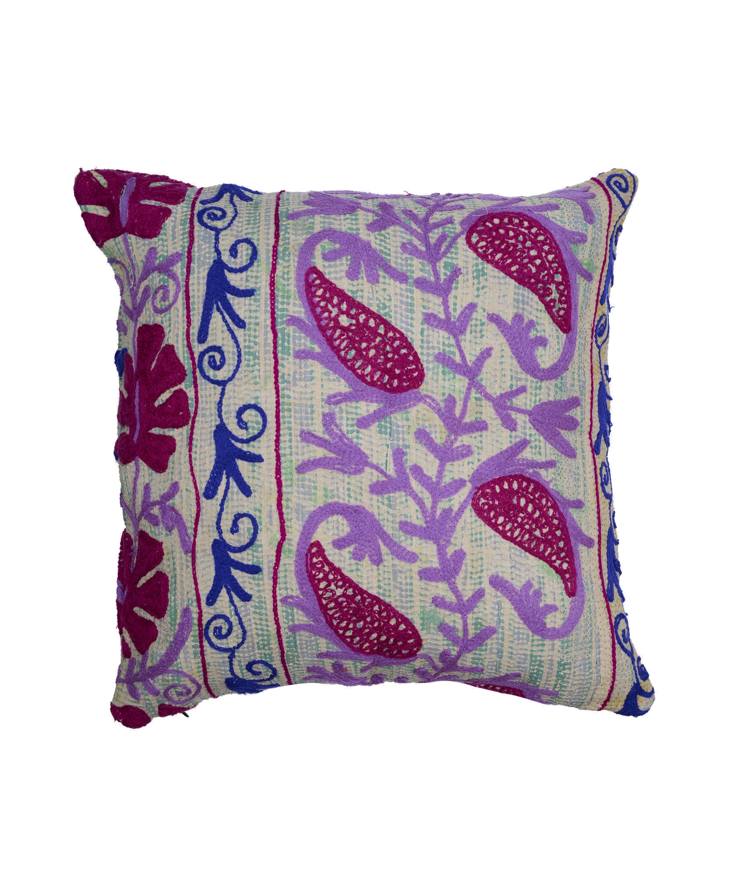 Karma Suzani Pillow Case (50 x 50) - No. 44