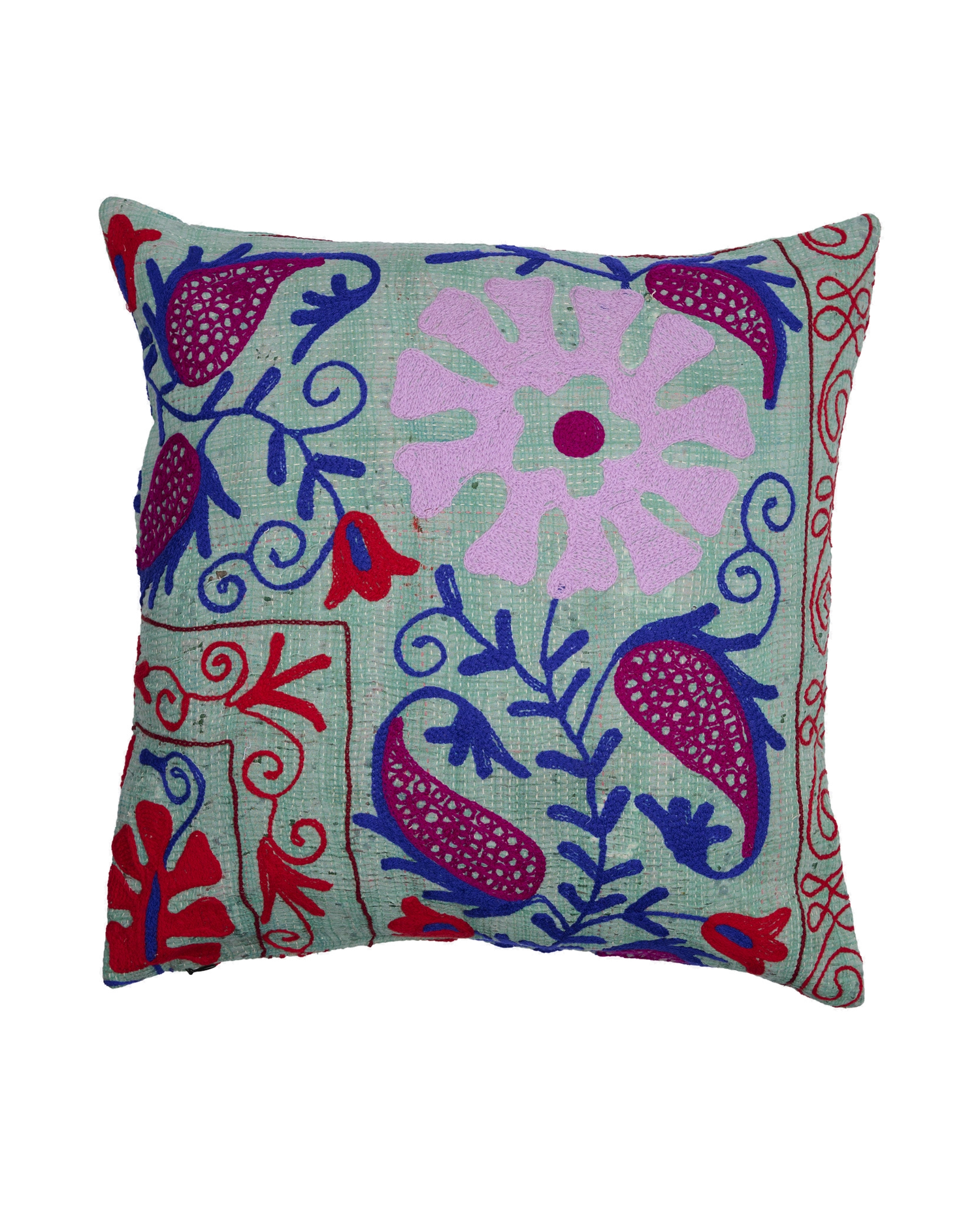 Karma Suzani Pillow Case (50 x 50) - No. 47