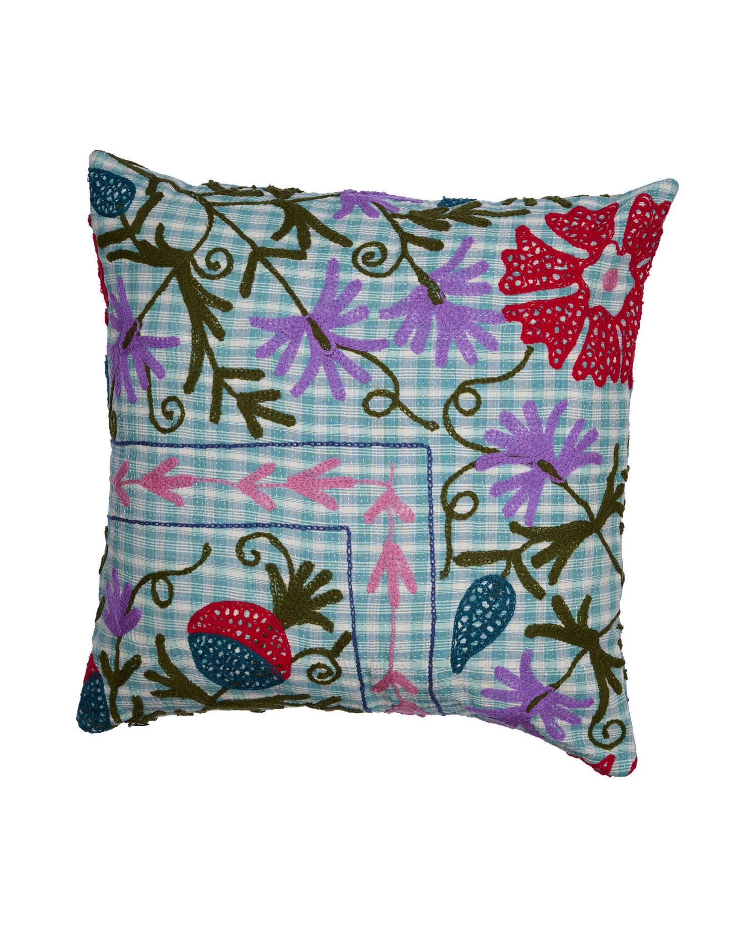 Karma Suzani Pillow Case (50 x 50) - No. 51