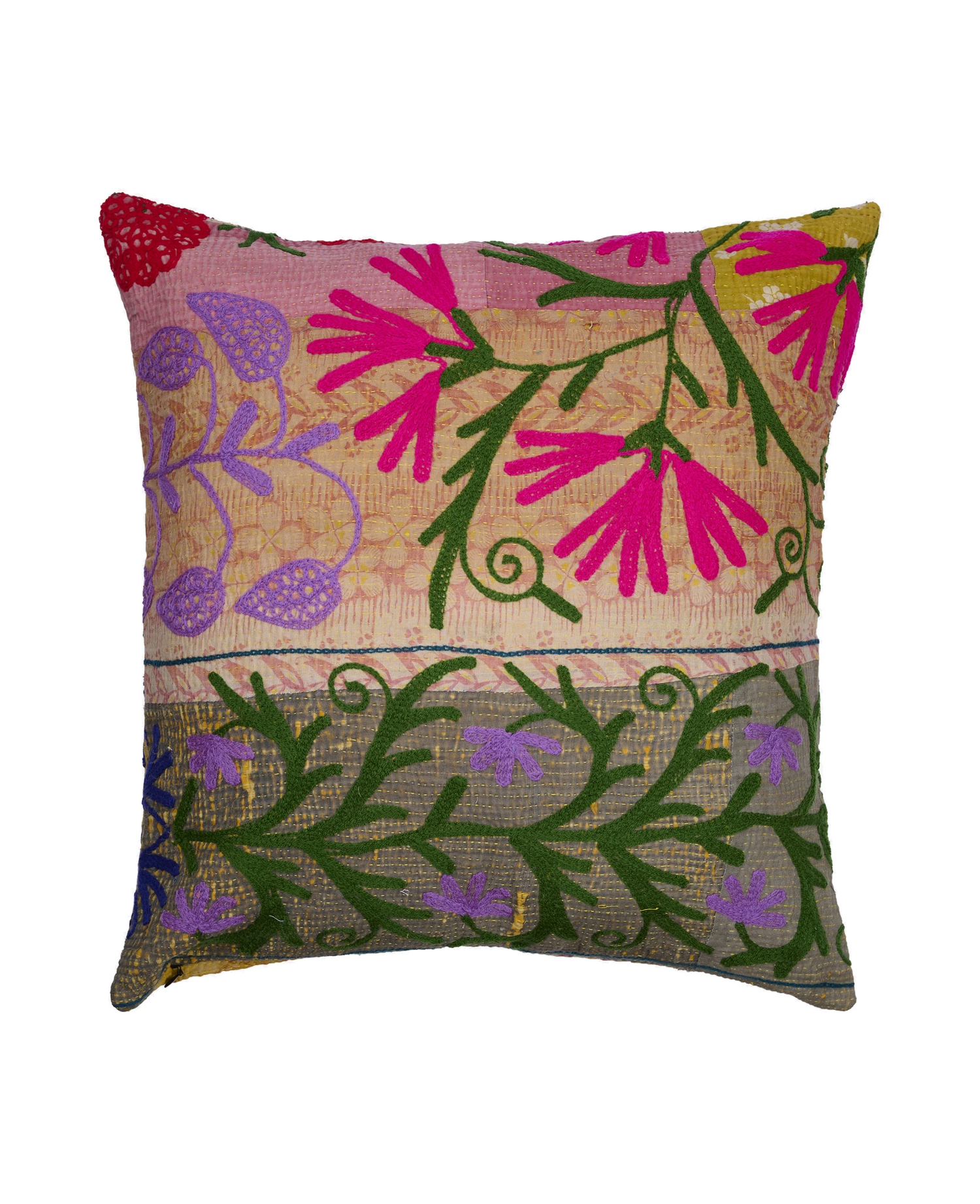 Karma Suzani Pillow Case (50 x 50) - No. 52