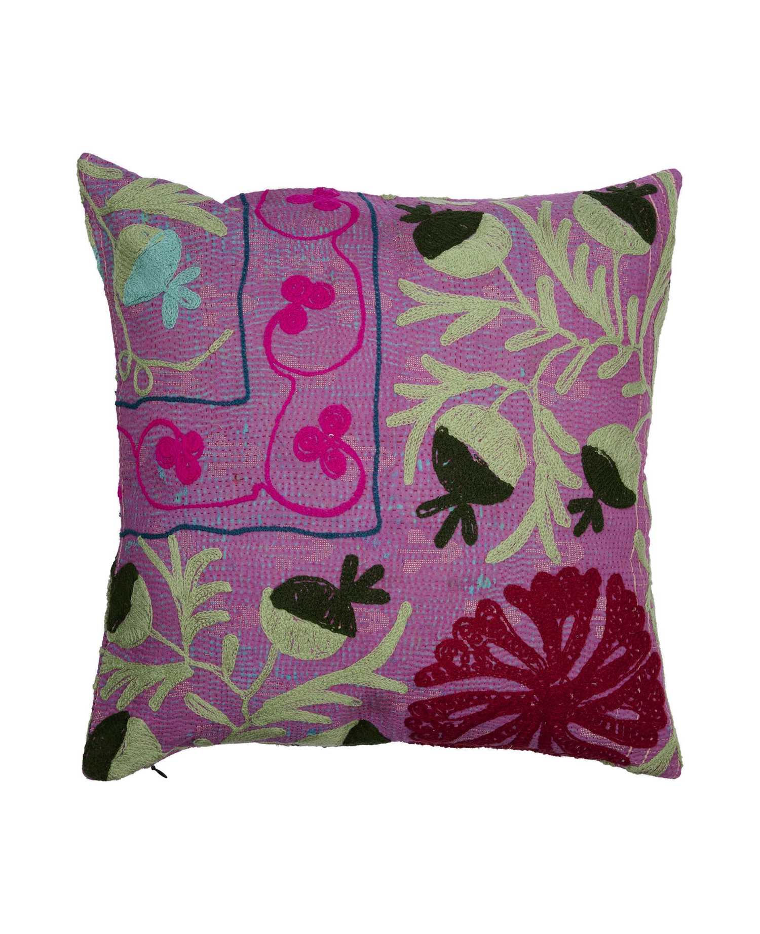 Karma Suzani Pillow Case (50 x 50) - No. 58